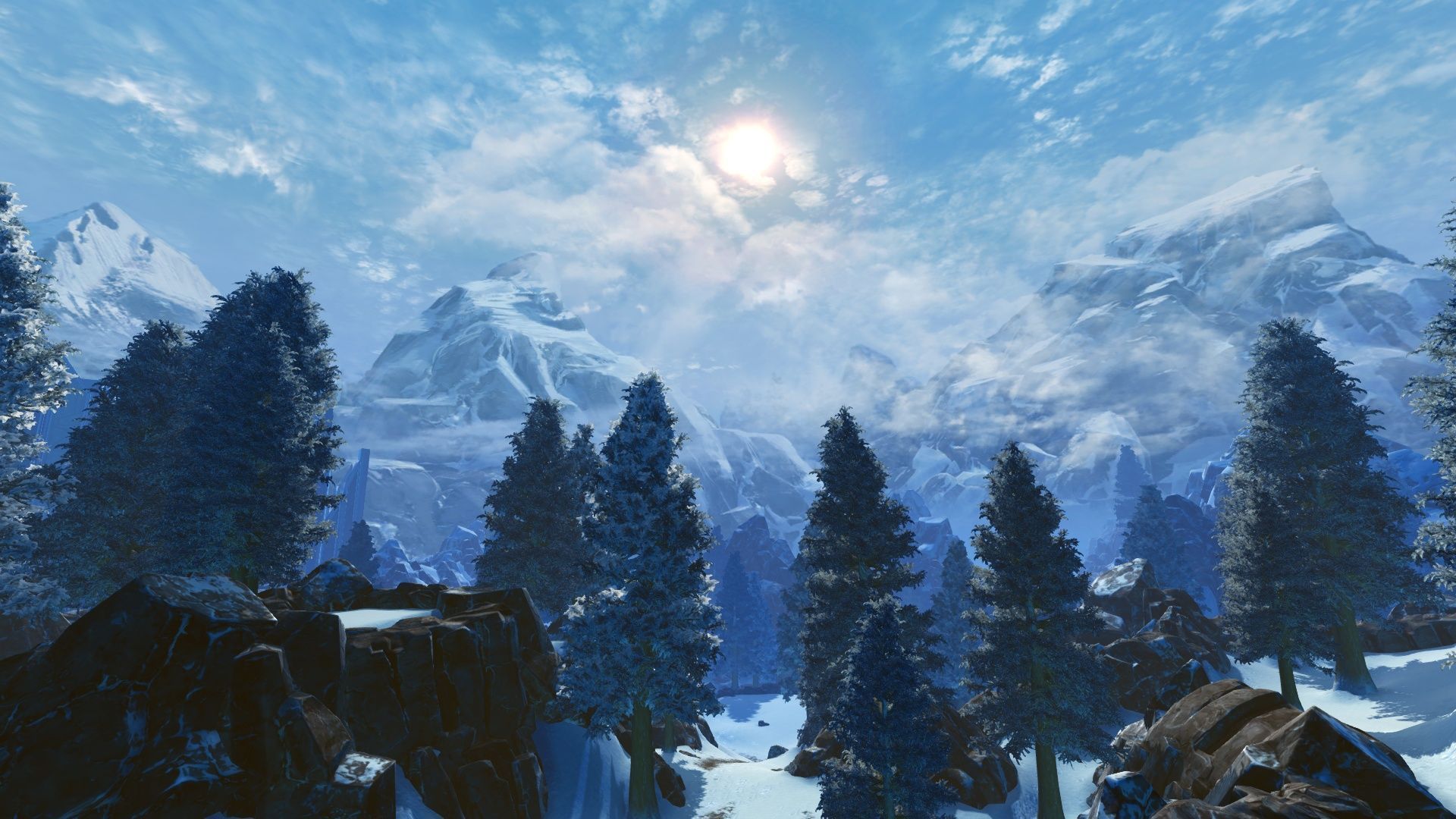 1920x1080 Had to stop and take in the sights while on Alderaan