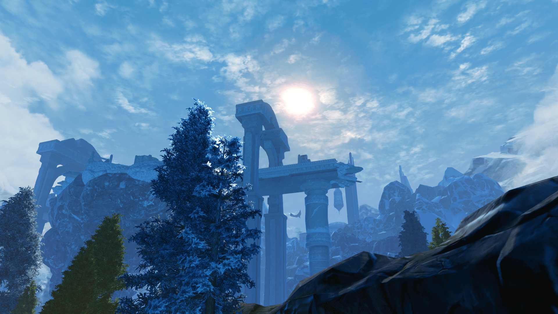 1920x1080 The Juran Mountains // Alderaan // 10M Alderaan Sector