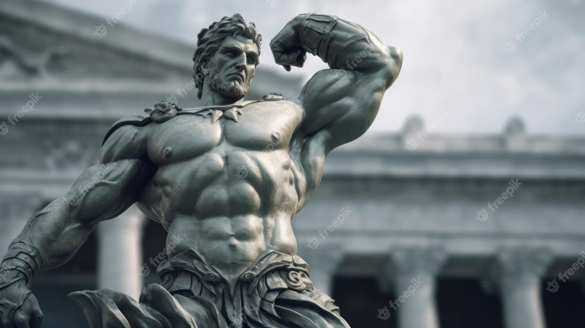 2000x1121 Hercules Statue Image