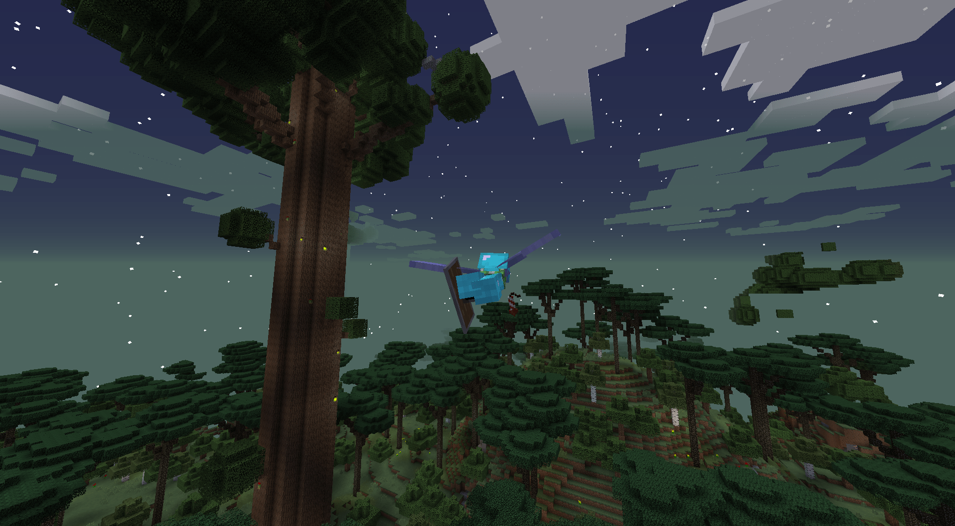 1920x1057 Minecraft, twilight forest, voxelsx1057 Wallpaper