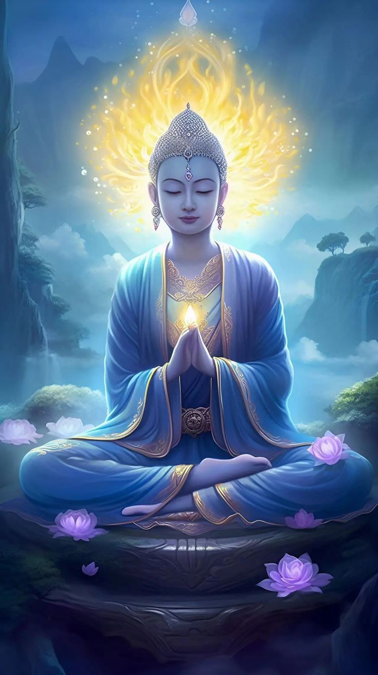 736x1313 佛菩萨，天神，神仙壁纸。 佛菩萨与天神所说的话。