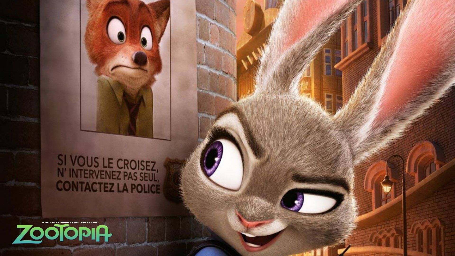 1920x1080 Posterhouzz Movie Zootopia Judy Hopps HD Wallpaper Background Fine Art Paper Print Poster_** MOV4988 : Amazon.in: Home & Kitchen