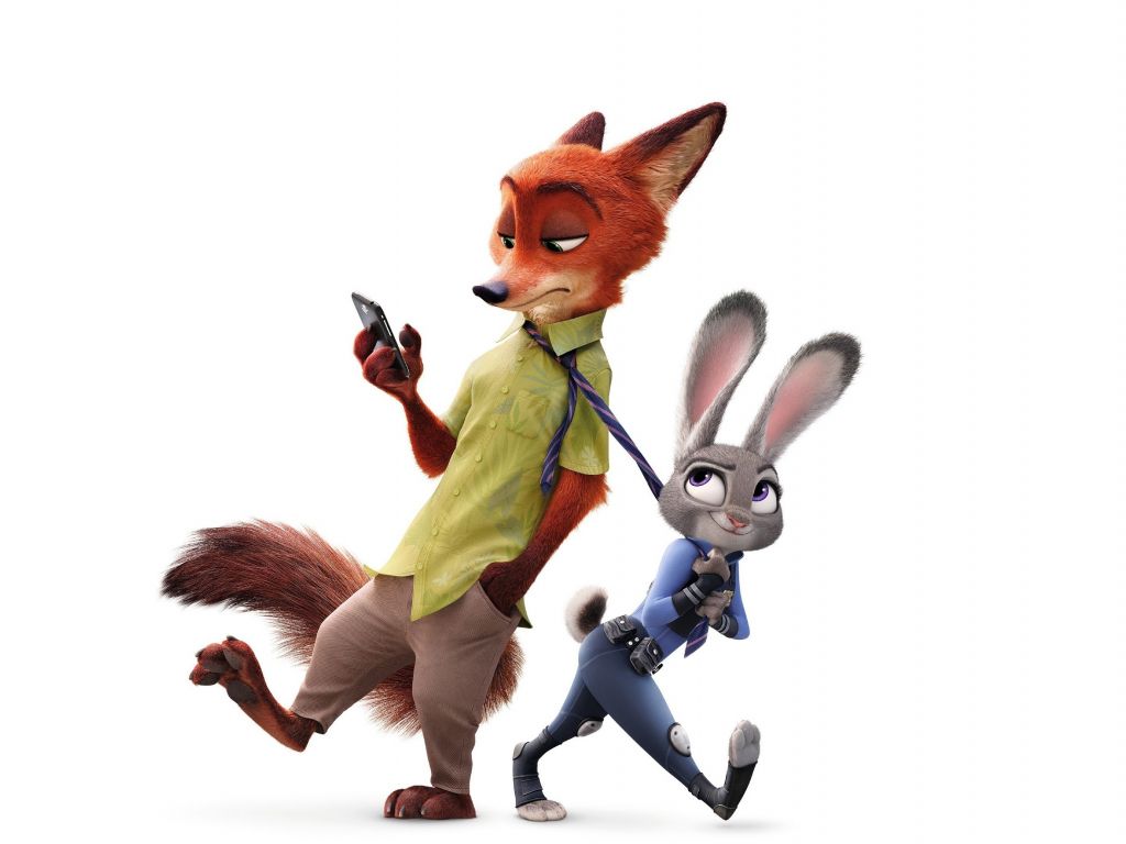 1024x768 Wallpaper zootopia, judy hopps, nick wilde, animation movie desktop wallpaper, HD image, picture, background, 6c5c1d