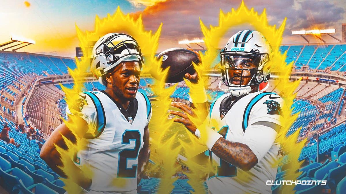 1200x673 Panthers' PJ Walker, DJ Moore Connect On 62 Yard Hail Mary TD To Stun Falcons, But Boneheaded Penalty Helps Force OT