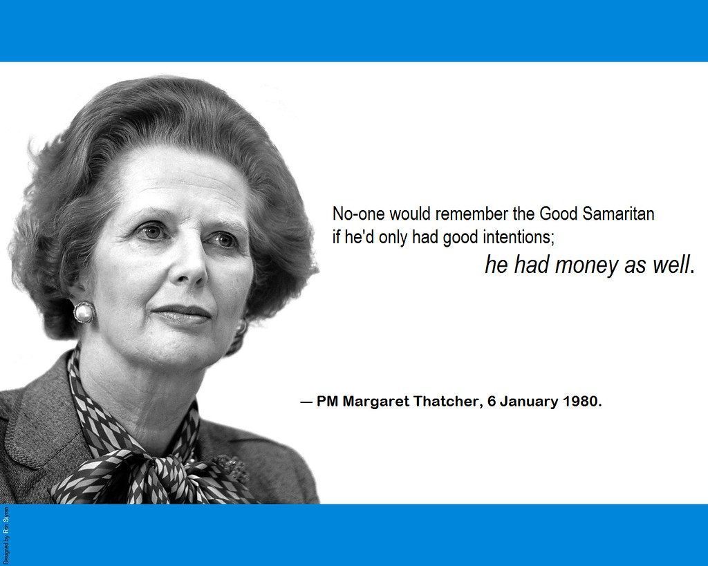 1024x819 Margaret Thatcher One Would Remember The Good Samarit