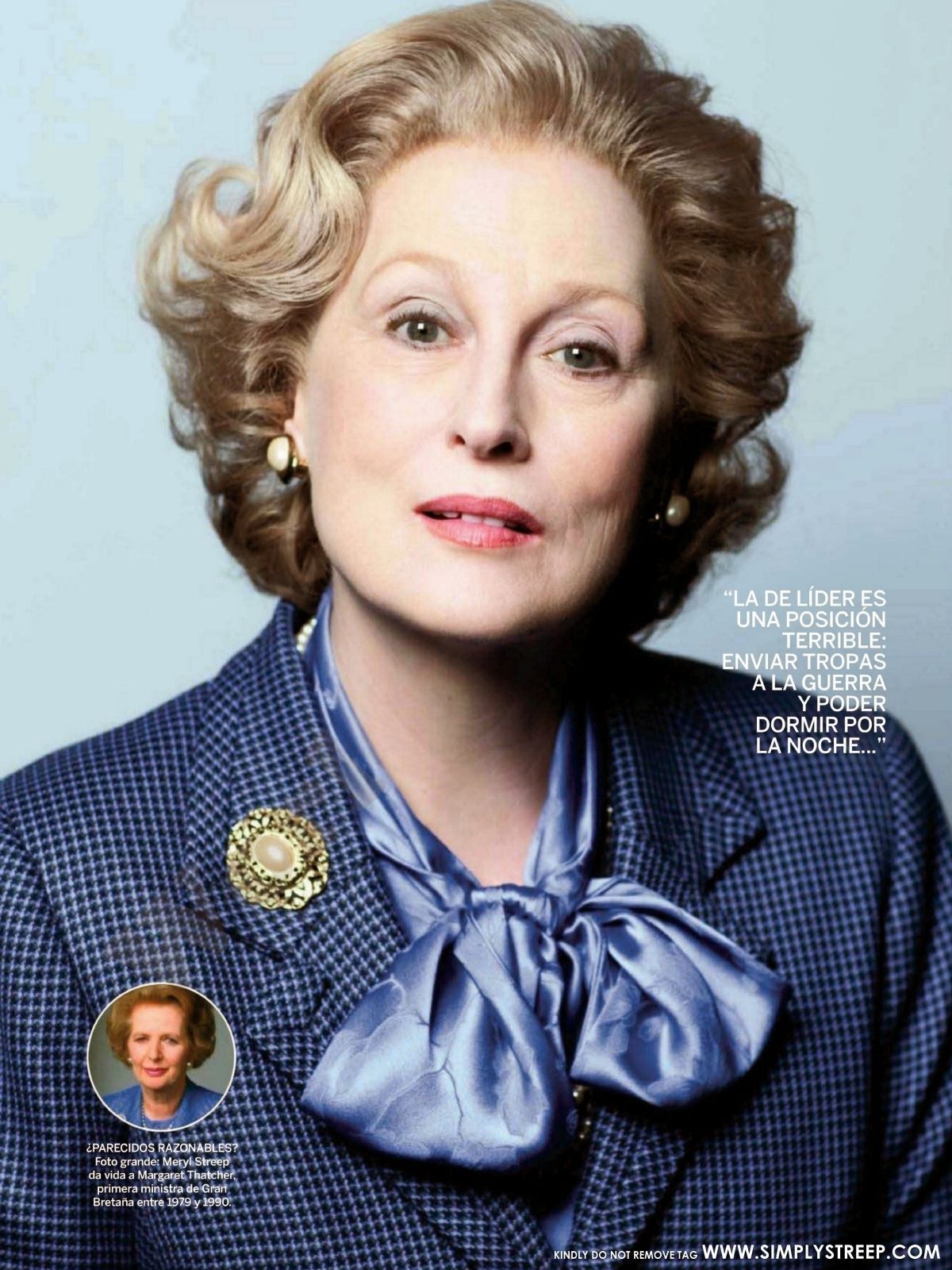 1200x1600 meryl Streep as Margaret Thatcher Photo