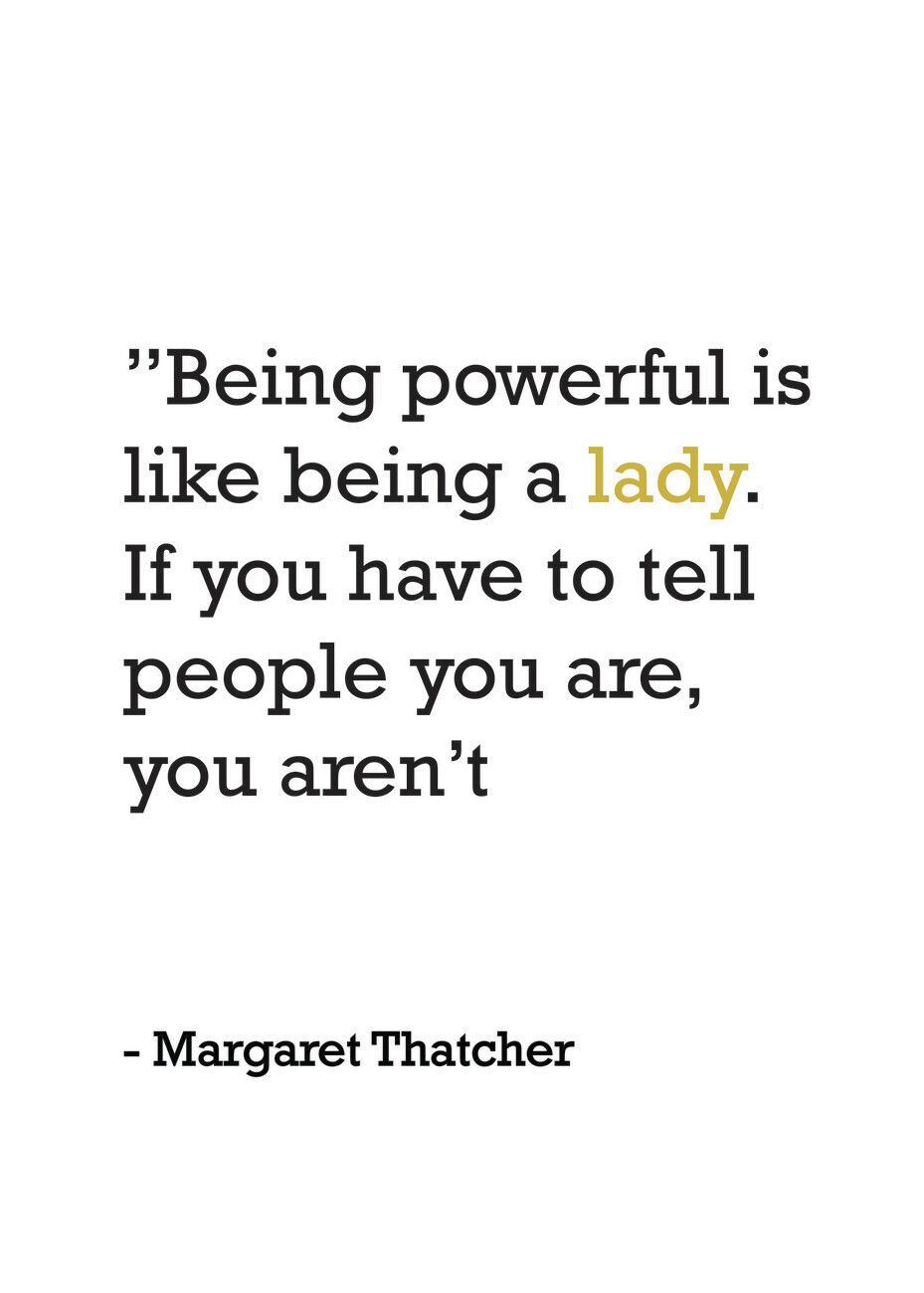 929x1300 Margaret Thatcher Quote Wall Mural