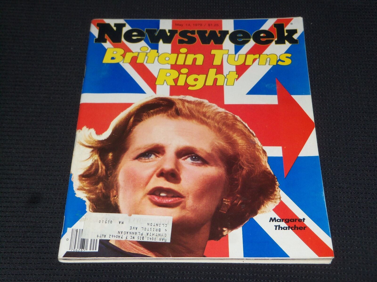 1600x1200 MAY 14 NEWSWEEK MAGAZINE THATCHER FRONT COVER