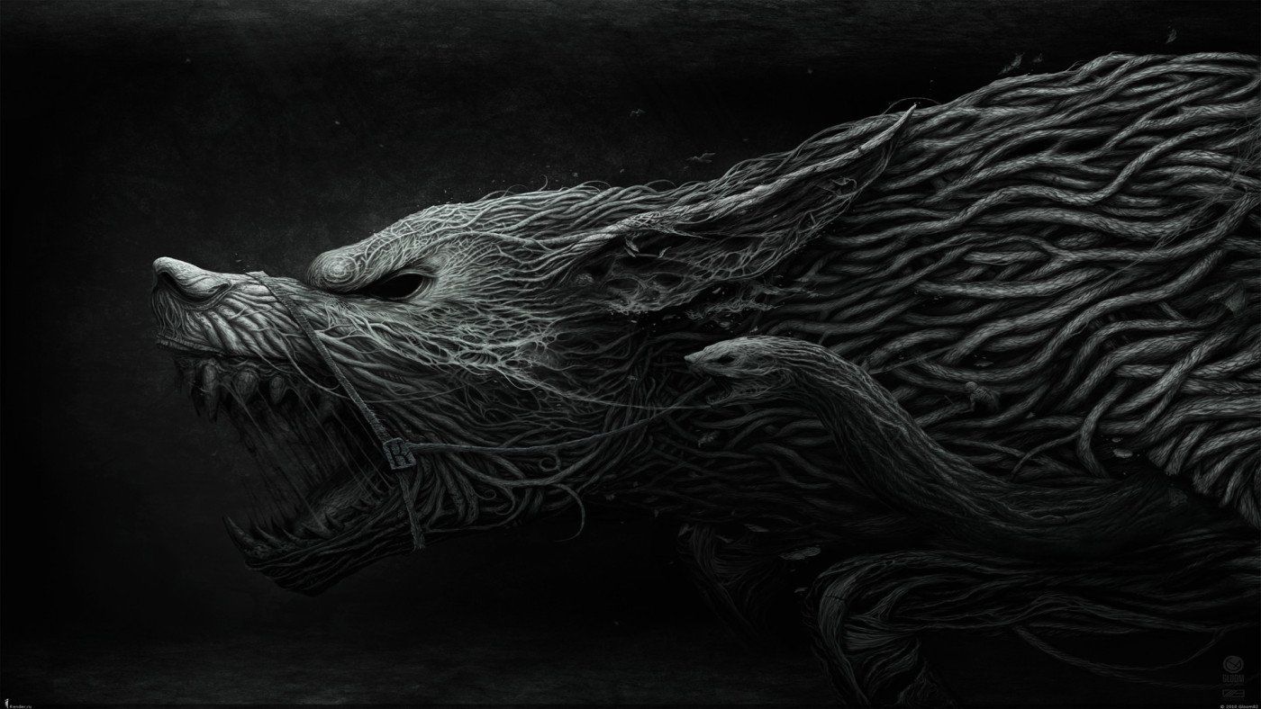 1400x788 Meagan Heron on X: Fenrir is a monstrous wolf in Norse mythology. He is the father of the wolves Sköll and Hati Hróðvitnisson, the son of Loki, and said to be the killer