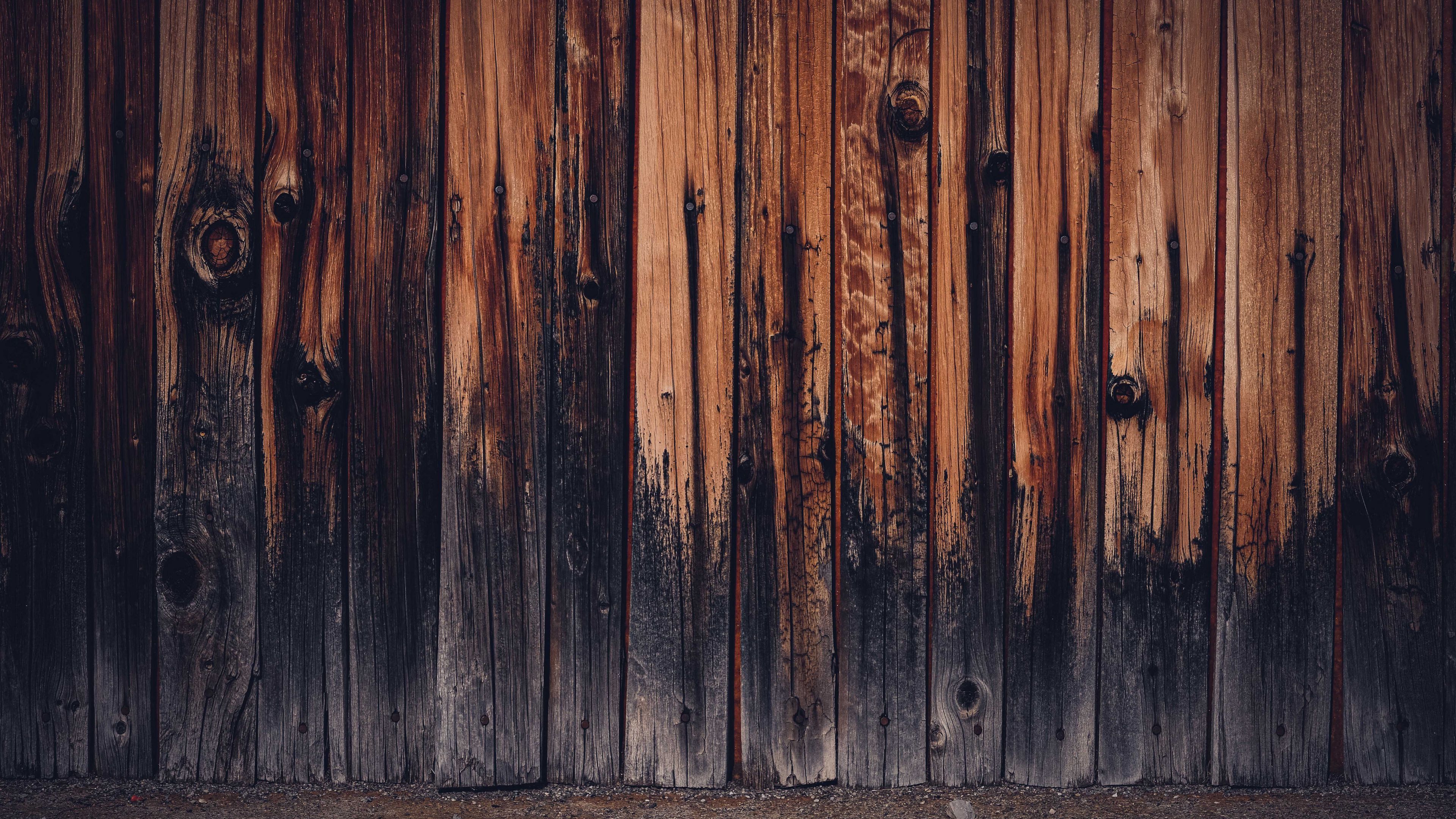 3840x2160 Wallpaper / texture, boards, wood, fence, 4k free download