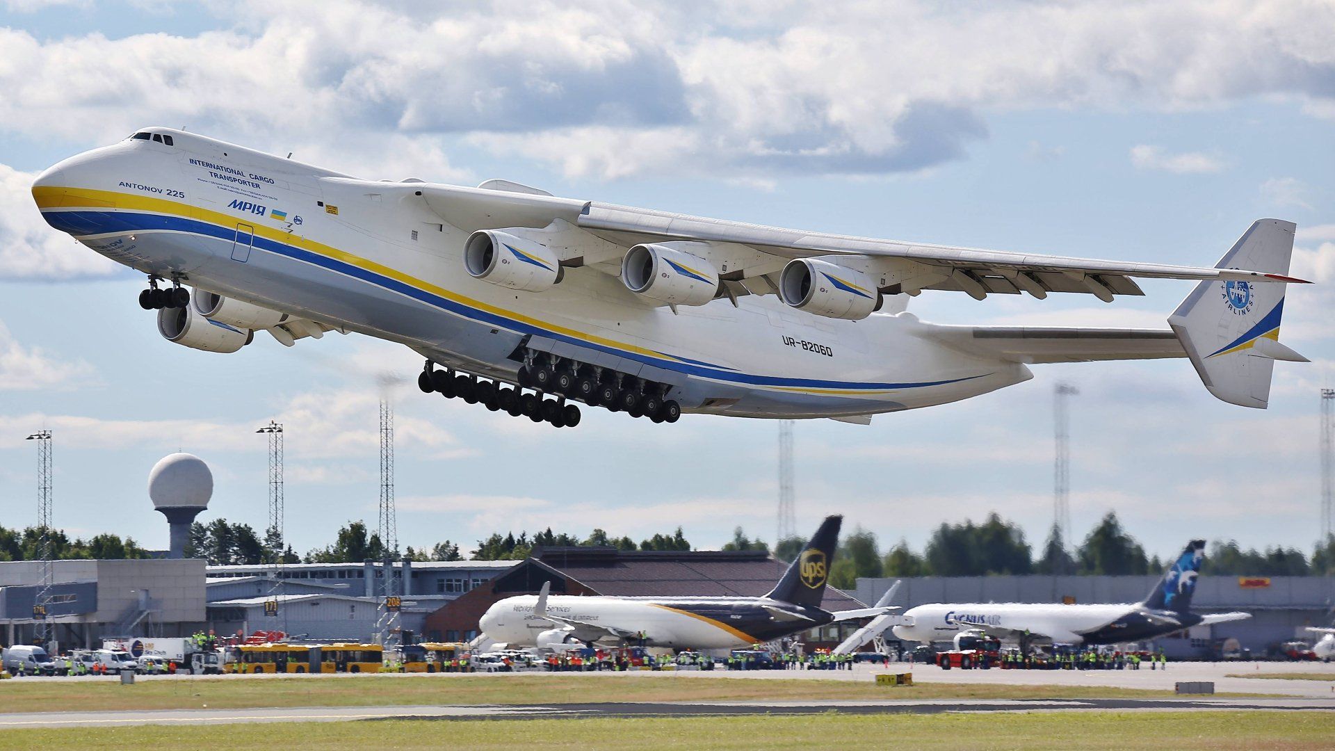 1920x1080 4K Antonov AN 225 Mriya Wallpaper And Background Image