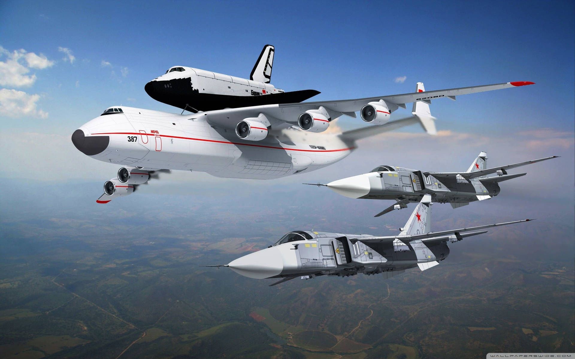 1920x1200 Download Antonov An 225 Mriya Military Aircraft Desktop Wallpaper