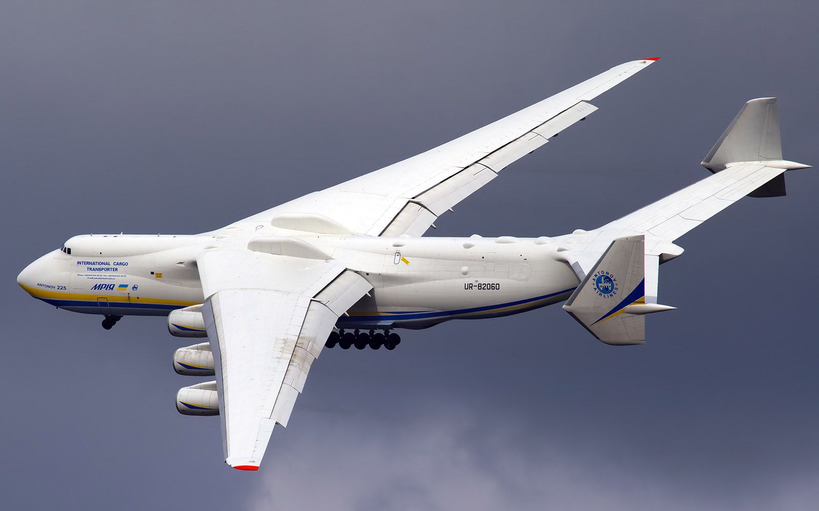 1600x1000 Antonov AN 225 Mriya Wallpaper