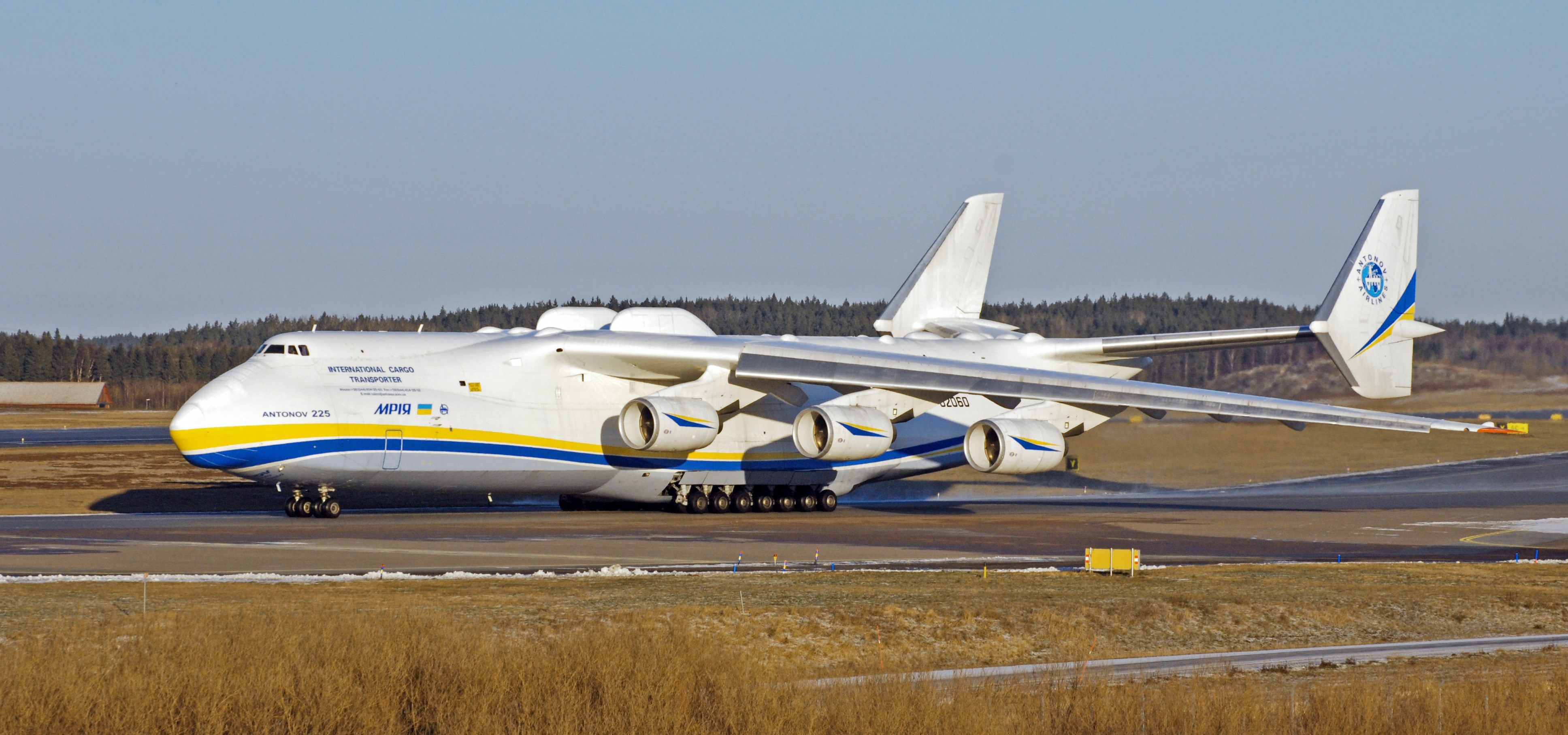 3872x1816 antonov an 225 mriya HD wallpaper, background