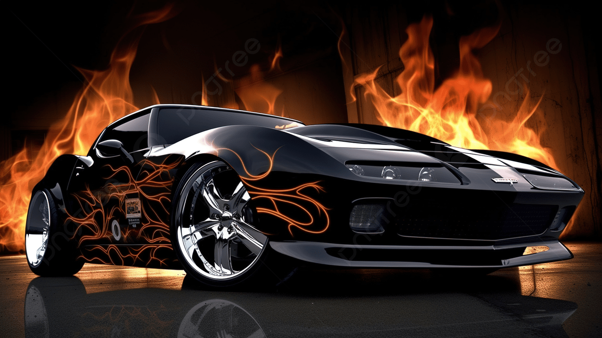 1200x673 Flame Lighted Car Desktop Wallpaper HD 1920x1080 Background, Cool Cars Picture Background Image And Wallpaper for Free Download
