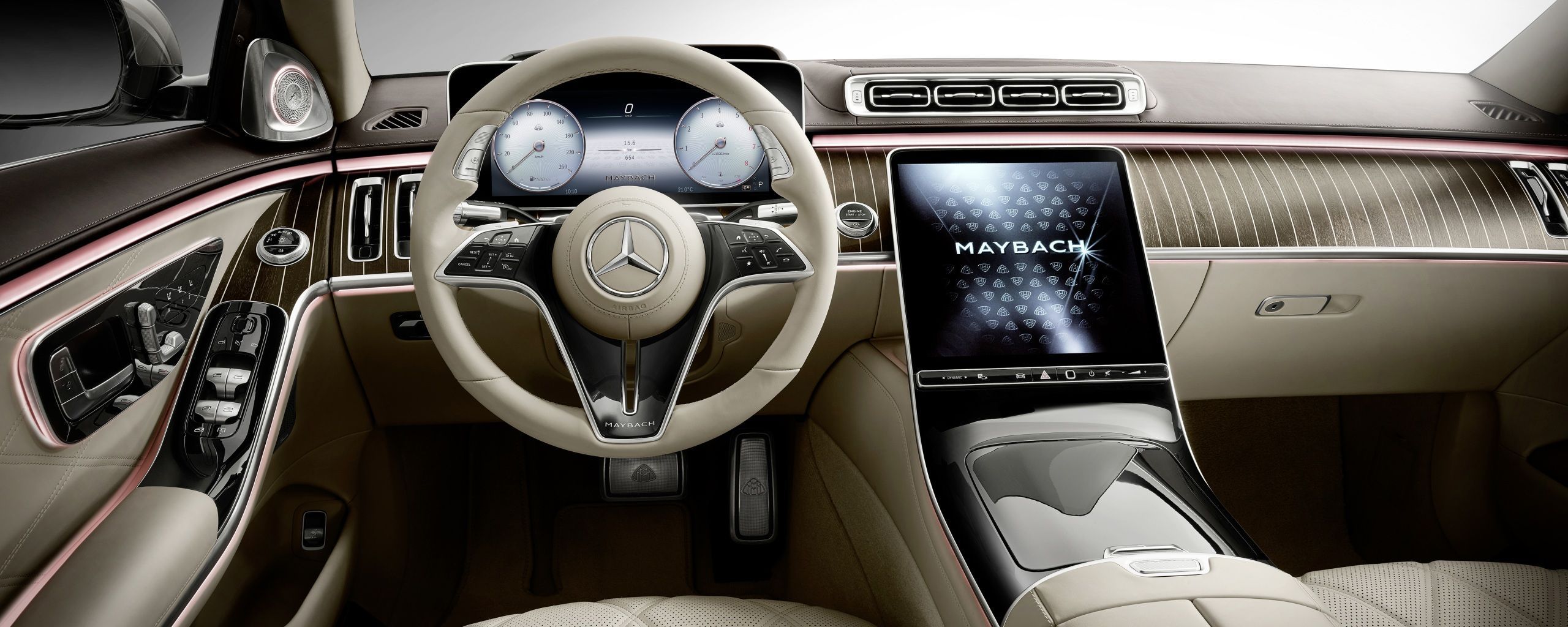 2560x1024 Wallpaper 4k Mercedes S Class Maybach Interior 4k Wallpaper