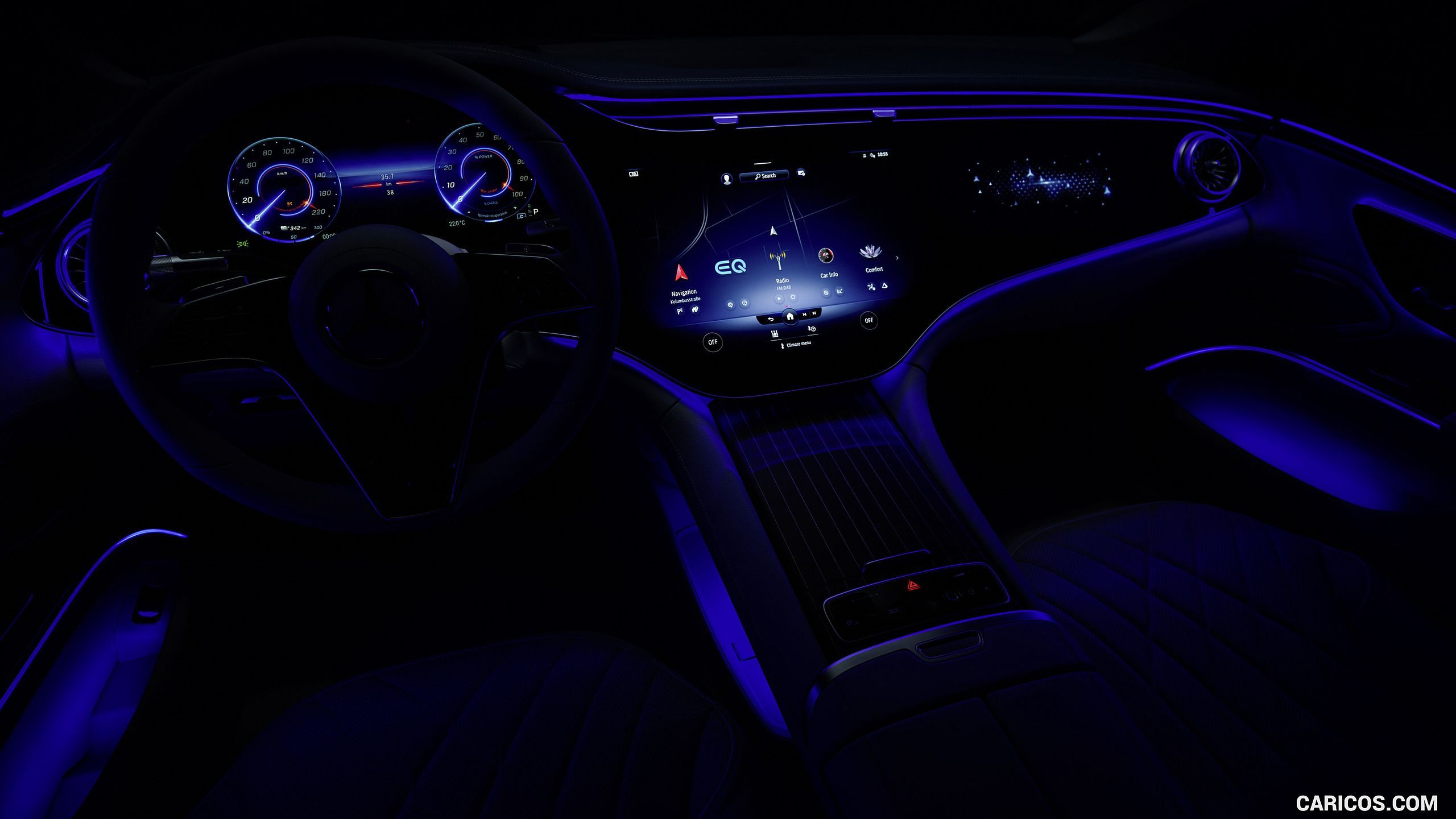 2560x1440 Mercedes Benz EQS