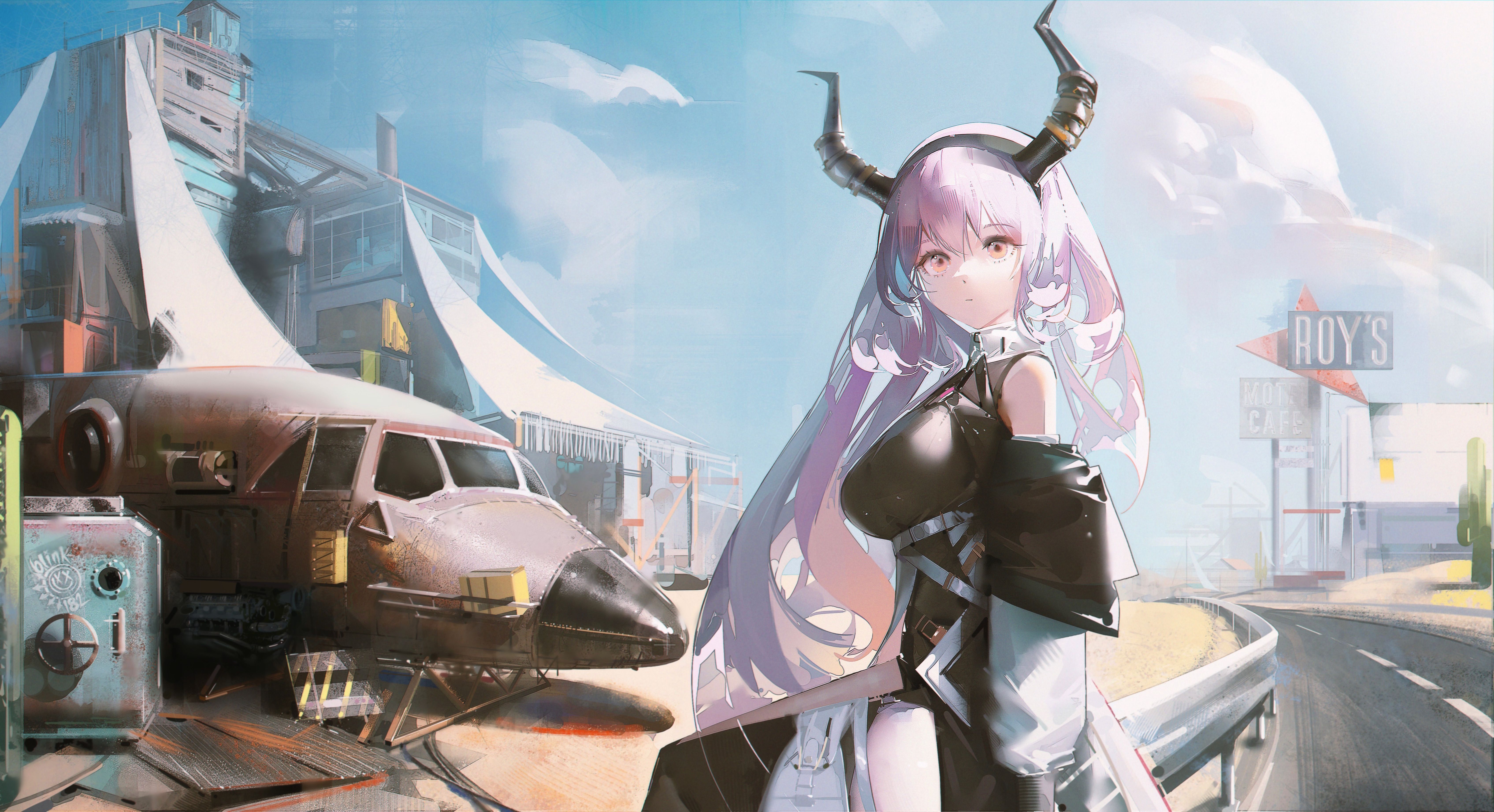 6780x3687 Typhon (Arknights) Anime Image Board