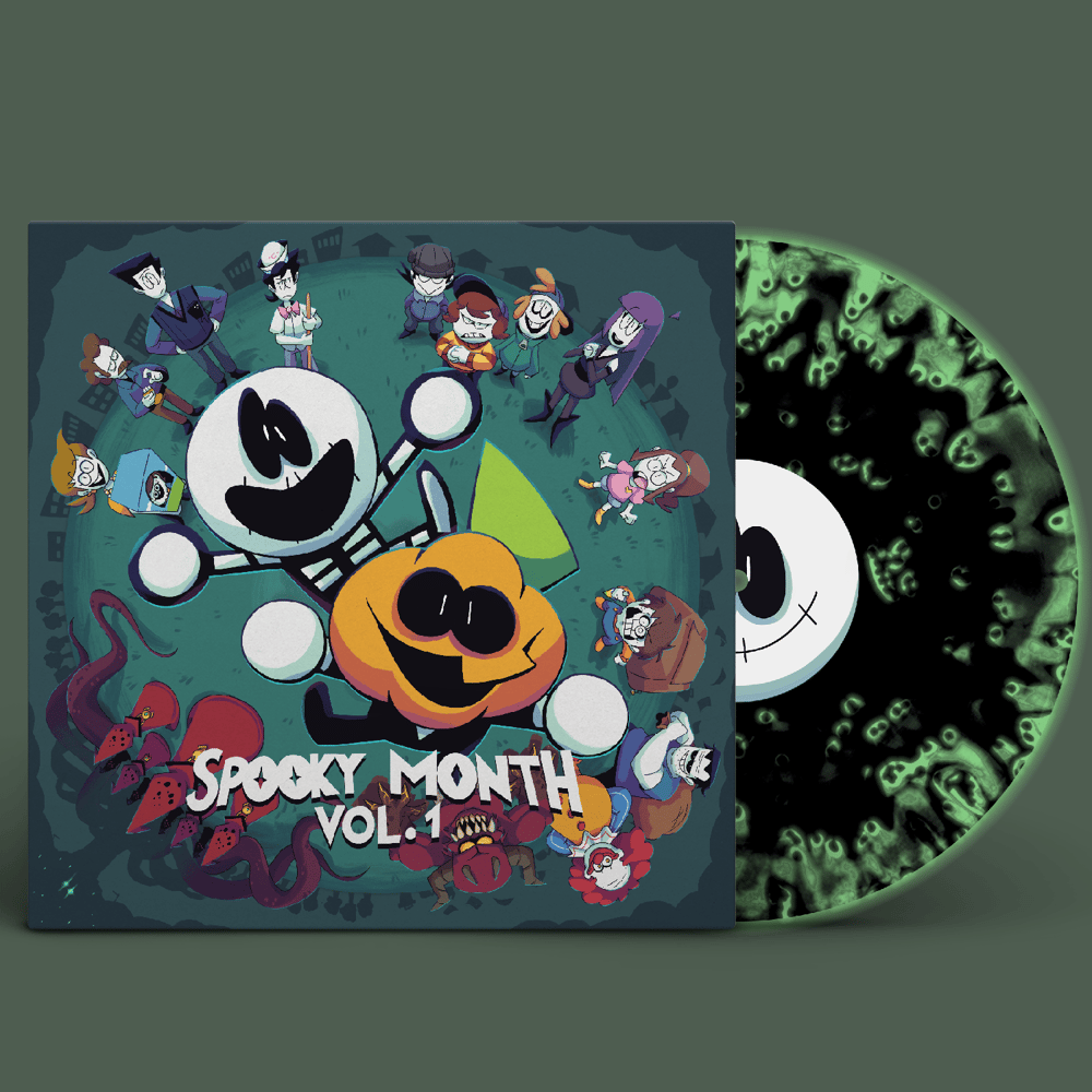 1000x1000 Spooky Month Volume 1 Vinyl PRE ORDER. Turtle Pals Tapes