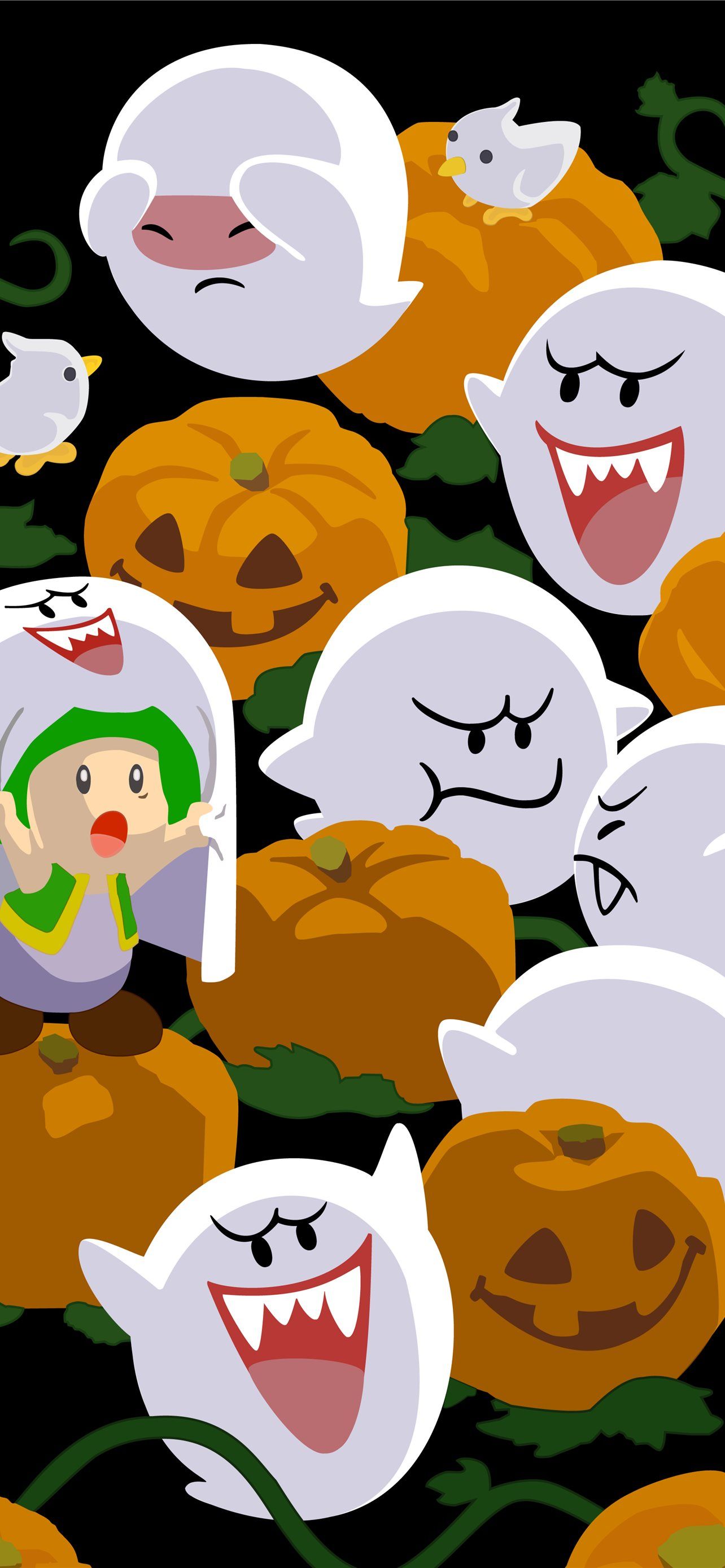 1284x2778 Halloween from Nintendo Japan NintendoSwitch iPhone Wallpaper Free Download