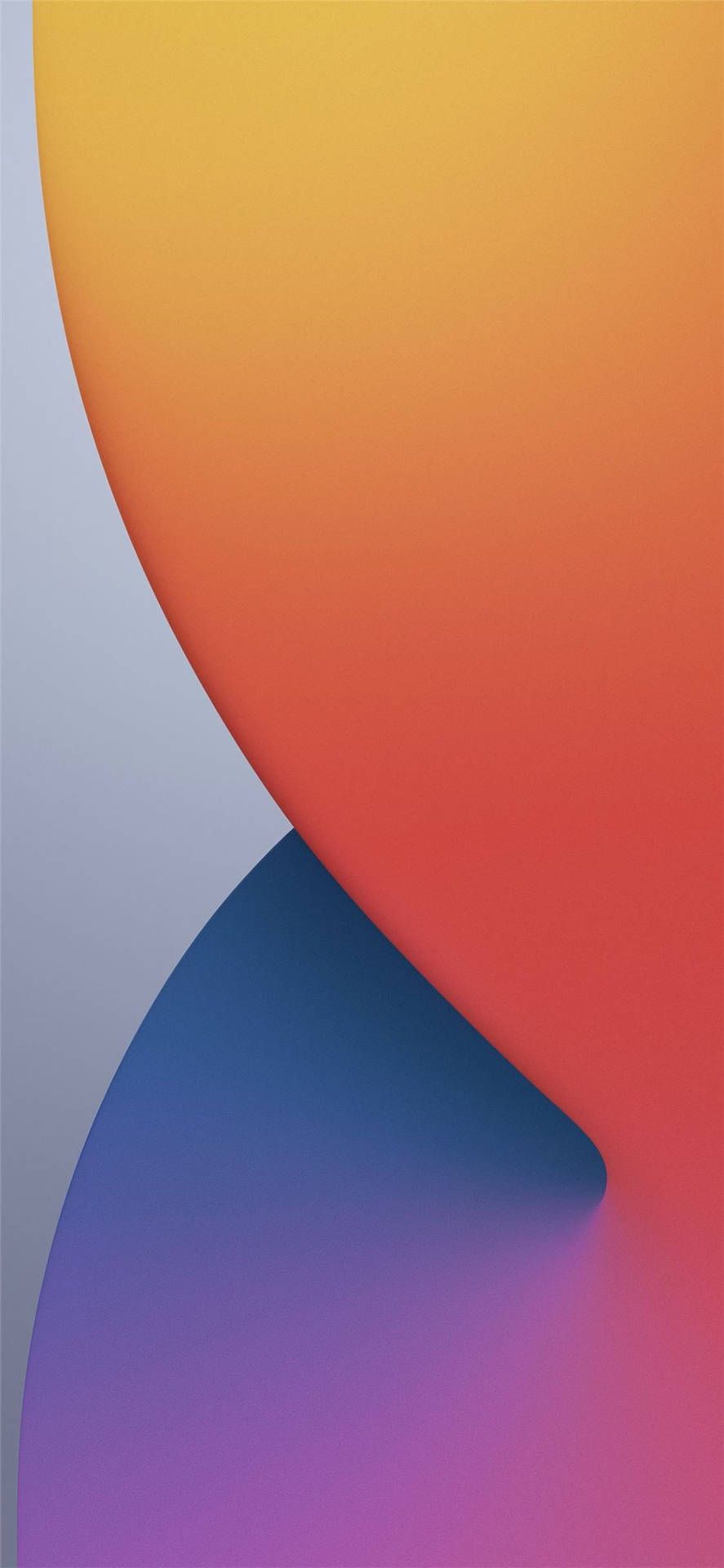 887x1920 iPhone 12 Stock Wallpaper