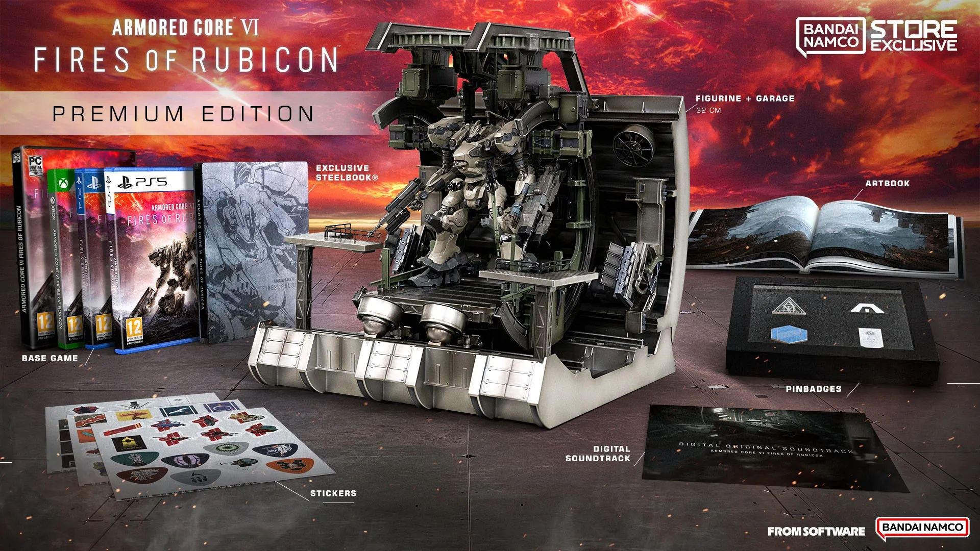 1920x1080 Armored Core VI: Fires of Rubicon [Premium Collector's Edition] (English) for PlayStation 4