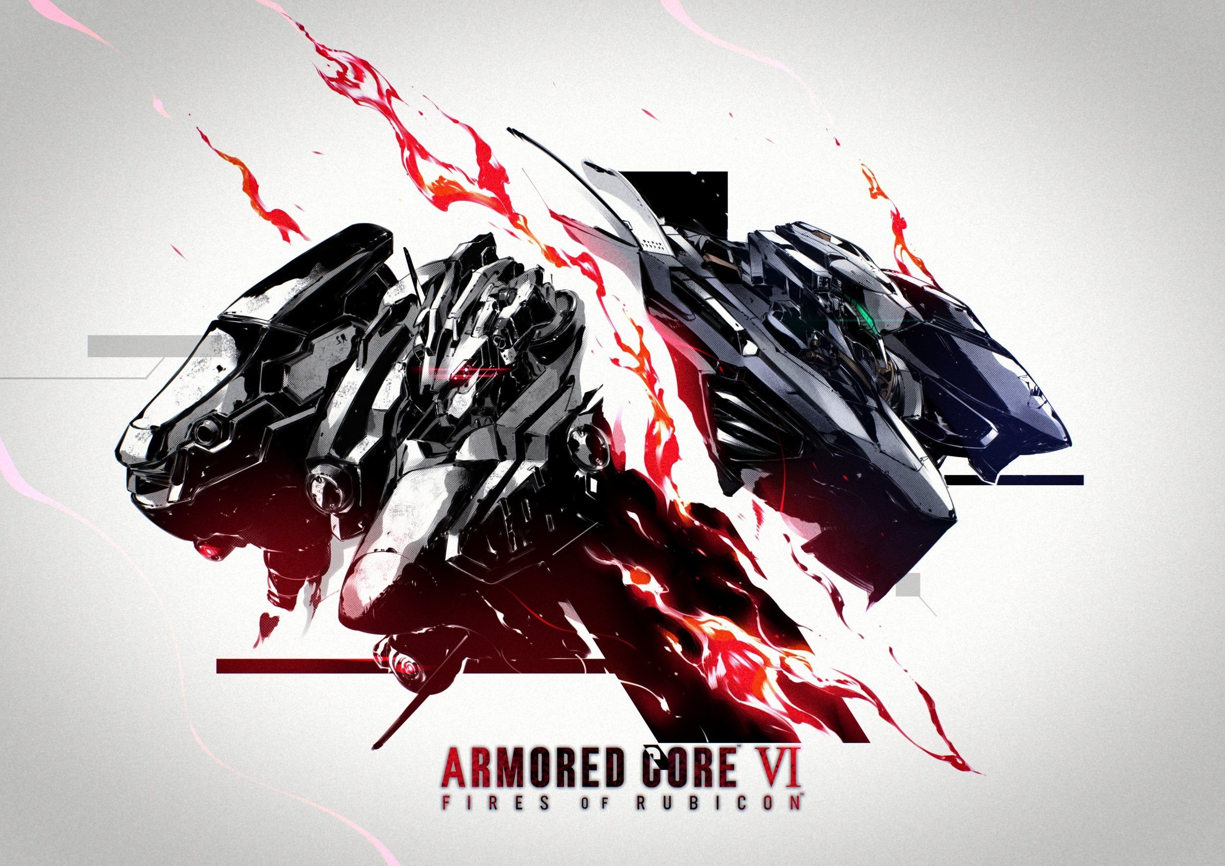 2500x1767 Feed the fire. Armored Core VI fanart made by me!