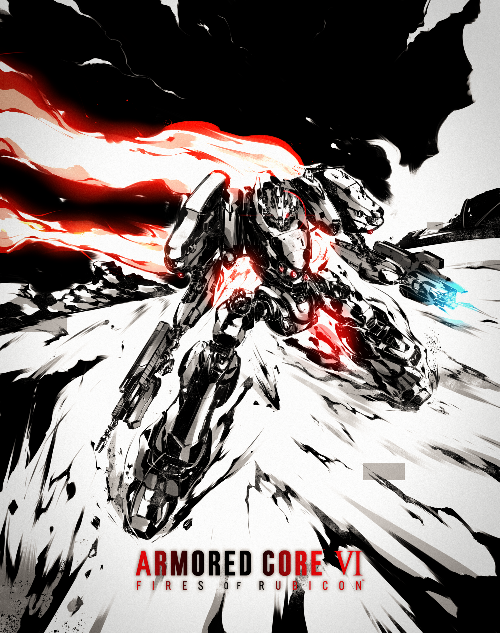 2000x2530 Armored Core VI Fires of Rubicon fanart, happy launch day folks!