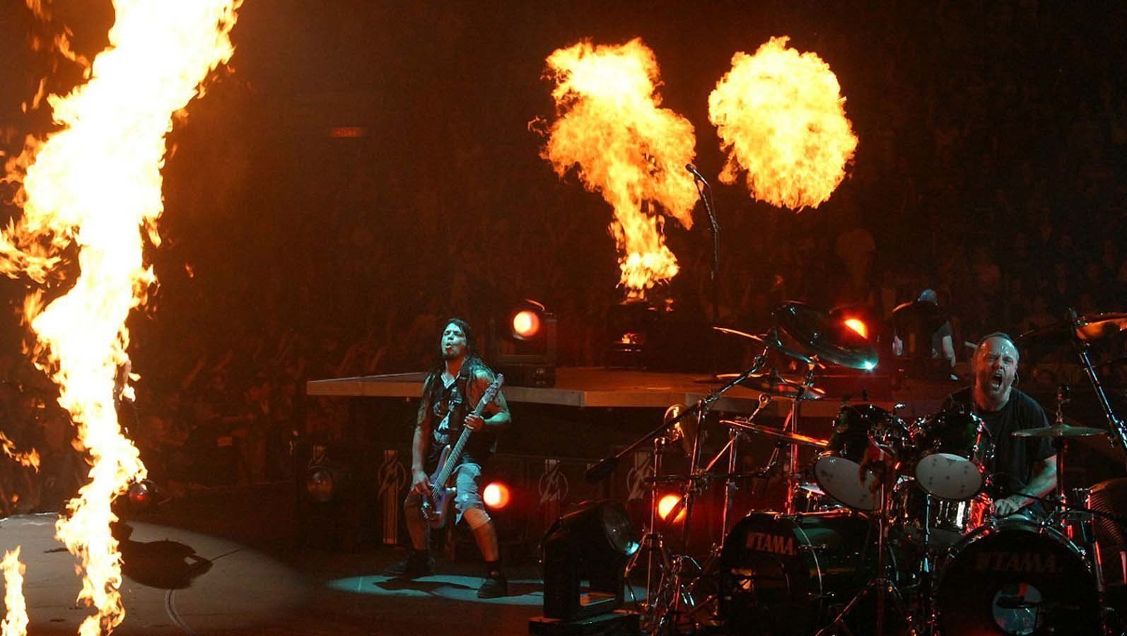 1594x900 Metallica, Lars Ulrich, Robert Trujillo HD Wallpaper / Desktop and Mobile Image & Photo