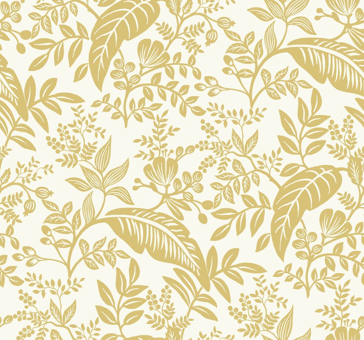 1200x1122 Rifle Paper Co. Canopy Wallpaper & White