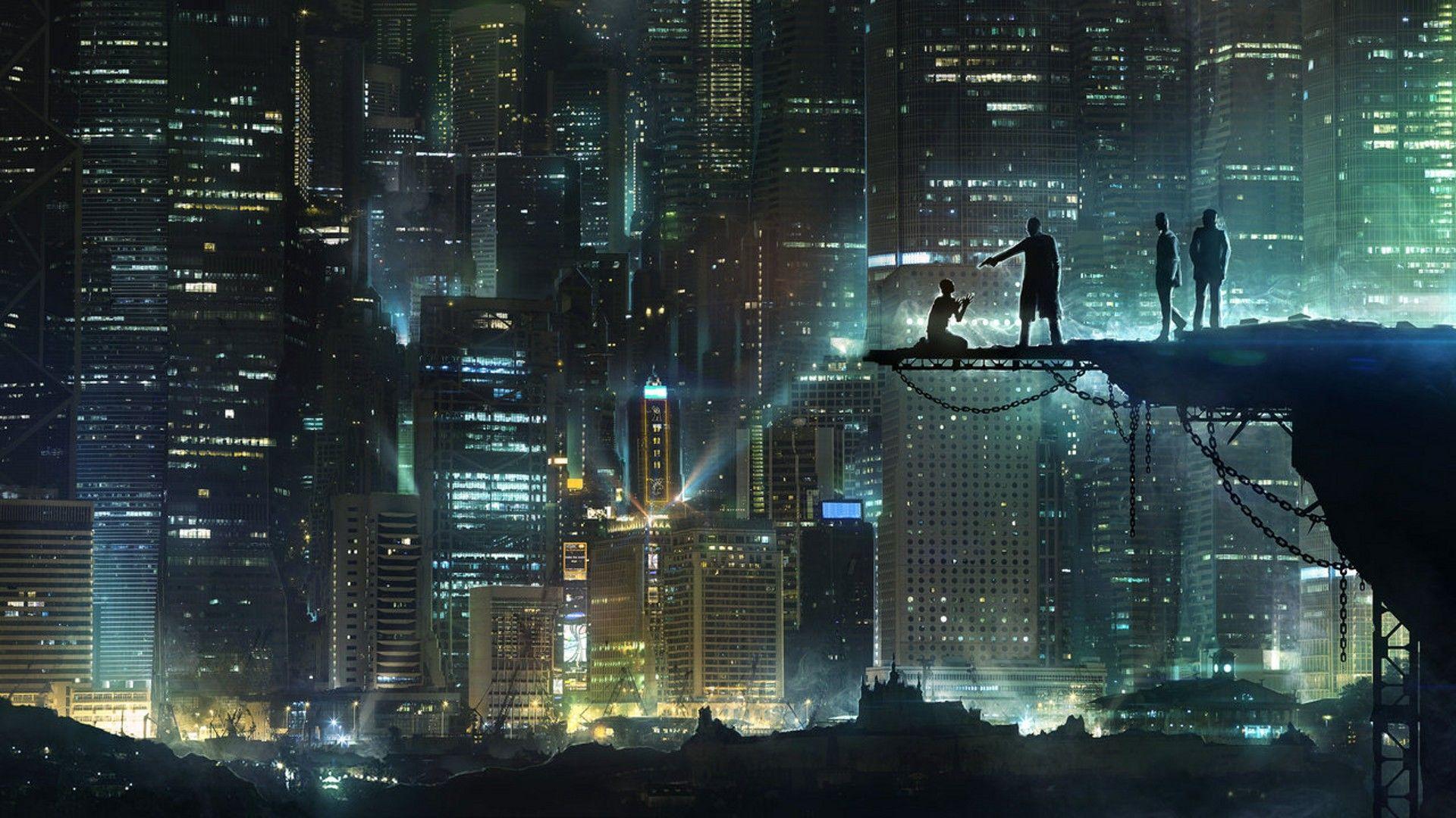 Cyberpunk City [2099x1088] : r/wallpapers