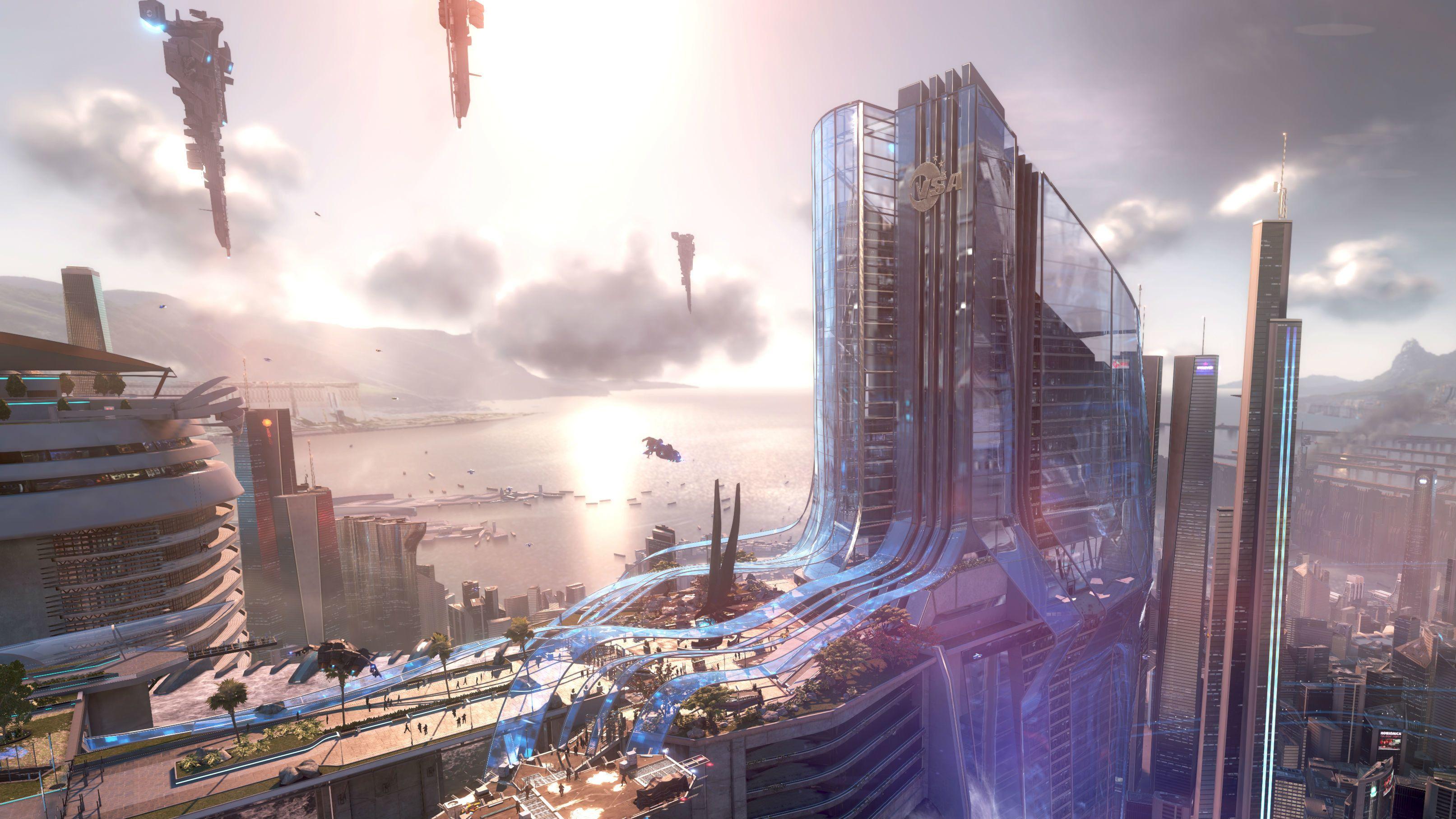 Sci Fi City Wallpapers Top Free Sci Fi City Backgrounds