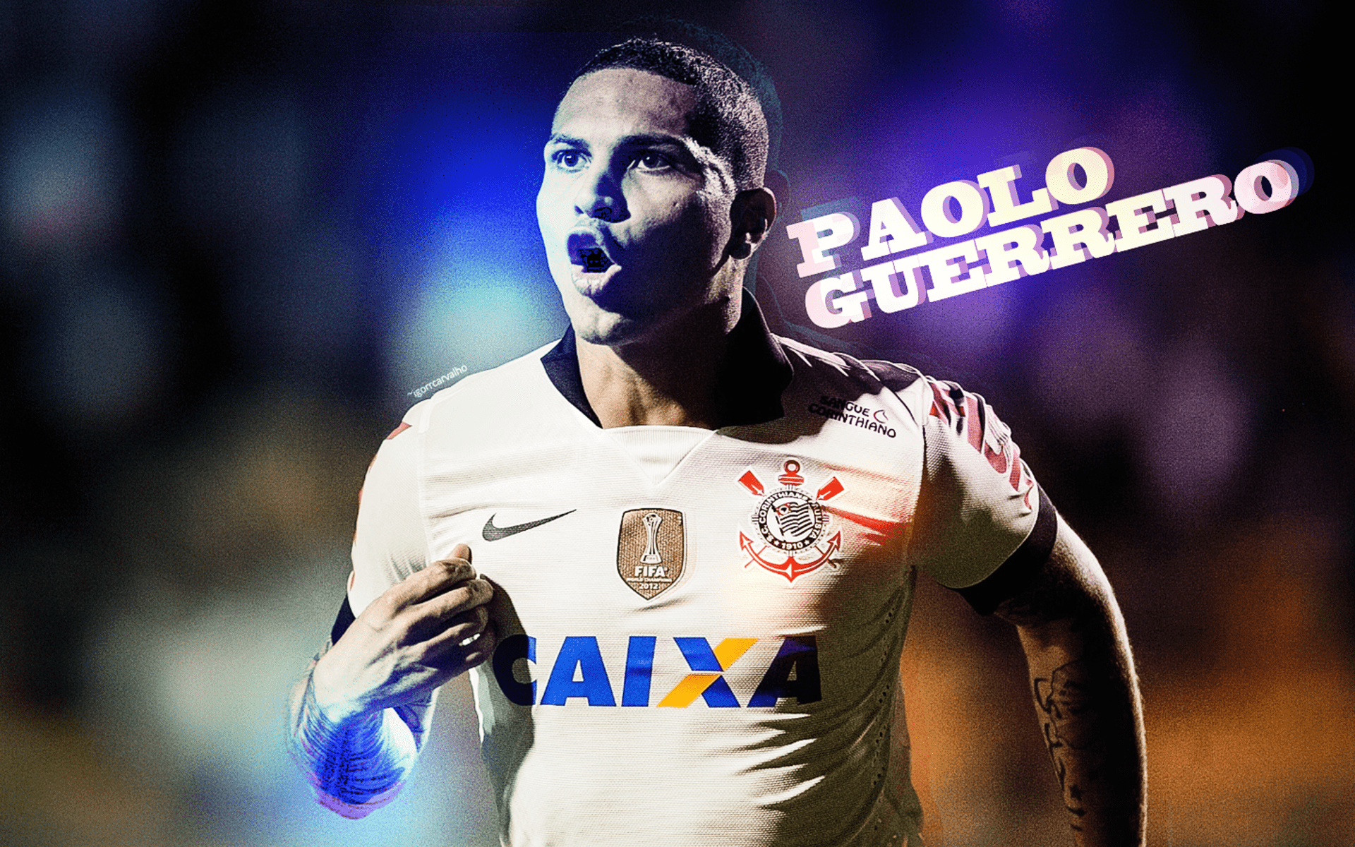 1920x1200 Sports Paolo Guerrero HD Wallpaper