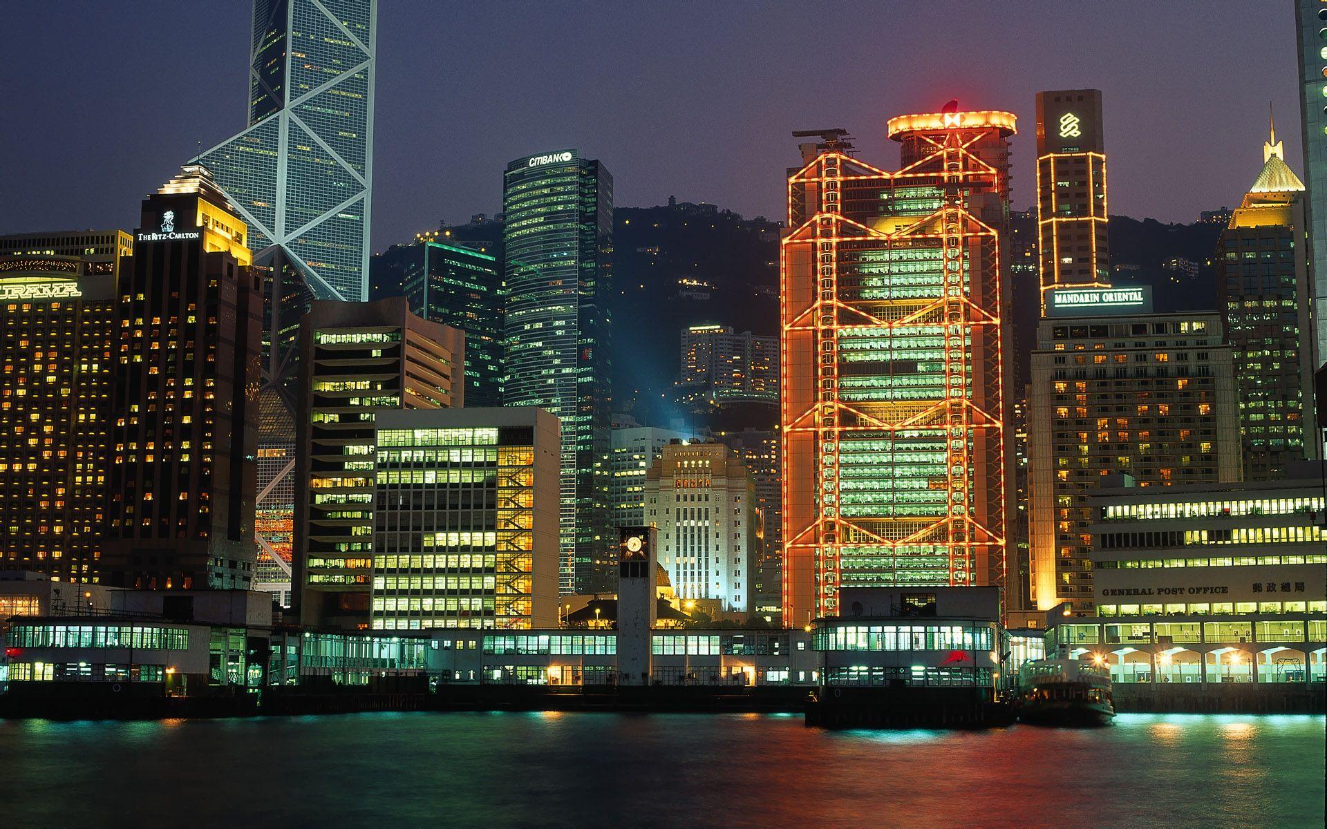 1920x1200 1 Hong Kong Victoria Harbour