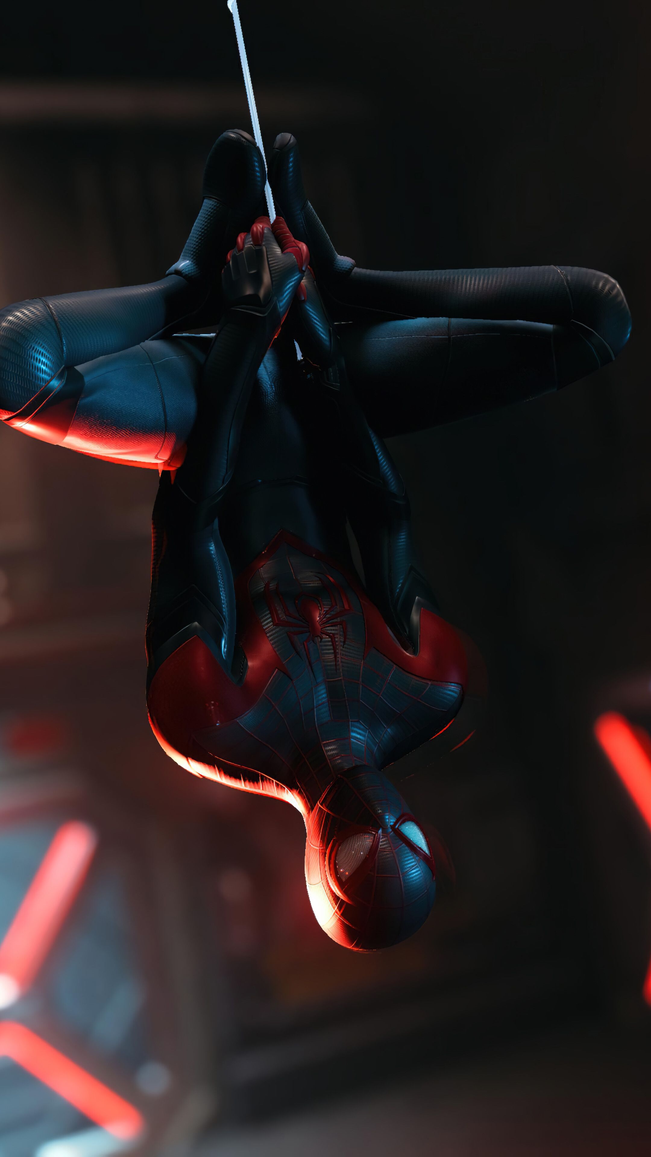 2160x3840 Free download Spider Man Miles Morales Upside Down HD 4K Wallpaper 81709 [2160x3840] for your Desktop, Mobile & Tablet. Explore Spiderman Upside Down Wallpaper. Smack Down Wallpaper, Spiderman Wallpaper, Spiderman Wallpaper