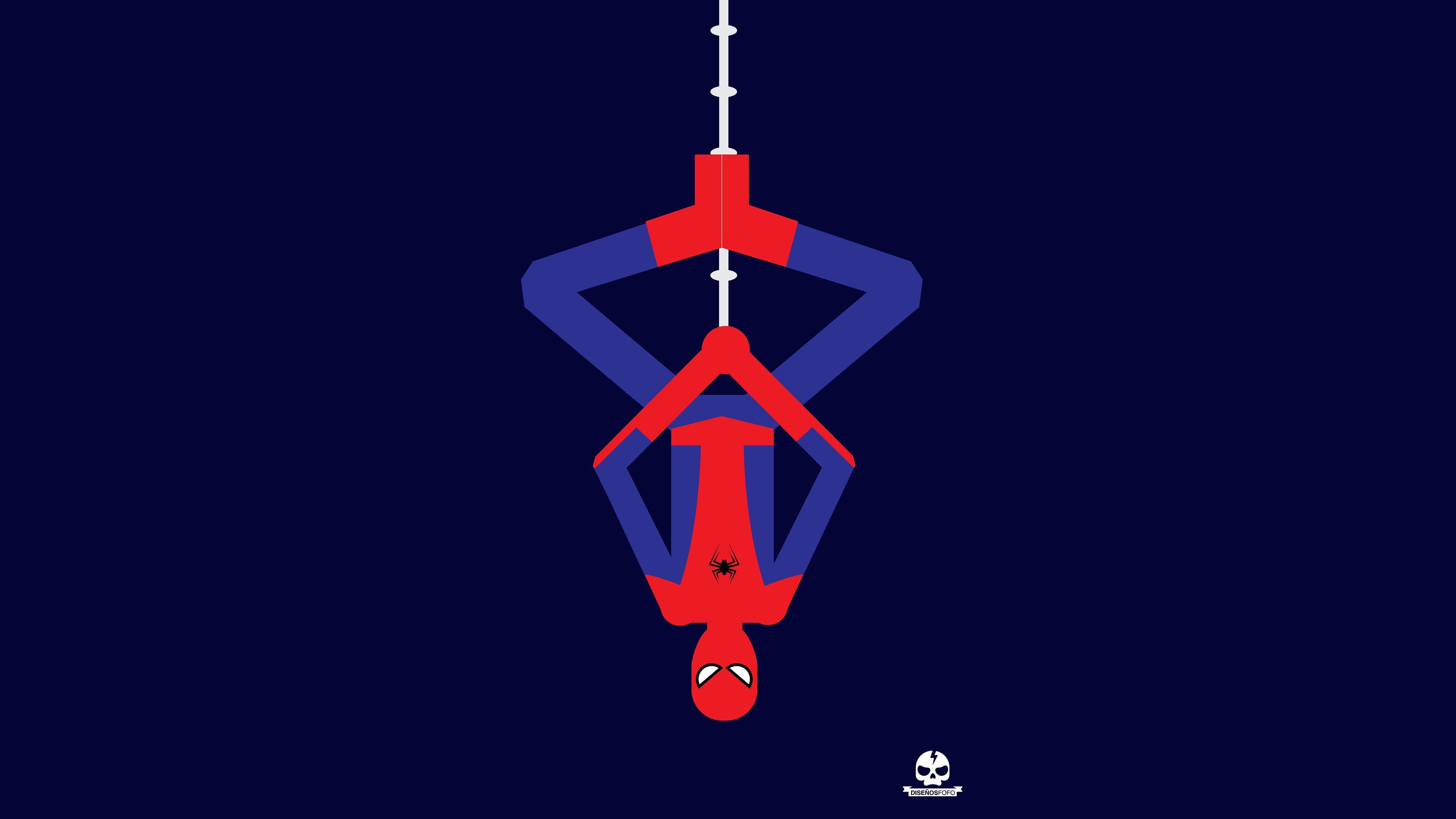 3840x2160 Free download Wallpaper 4k Spiderman Upside Down Minimalism 4k Wallpaper [3840x2160] for your Desktop, Mobile & Tablet. Explore Spiderman Upside Down Wallpaper. Smack Down Wallpaper, Spiderman Wallpaper, Spiderman Wallpaper