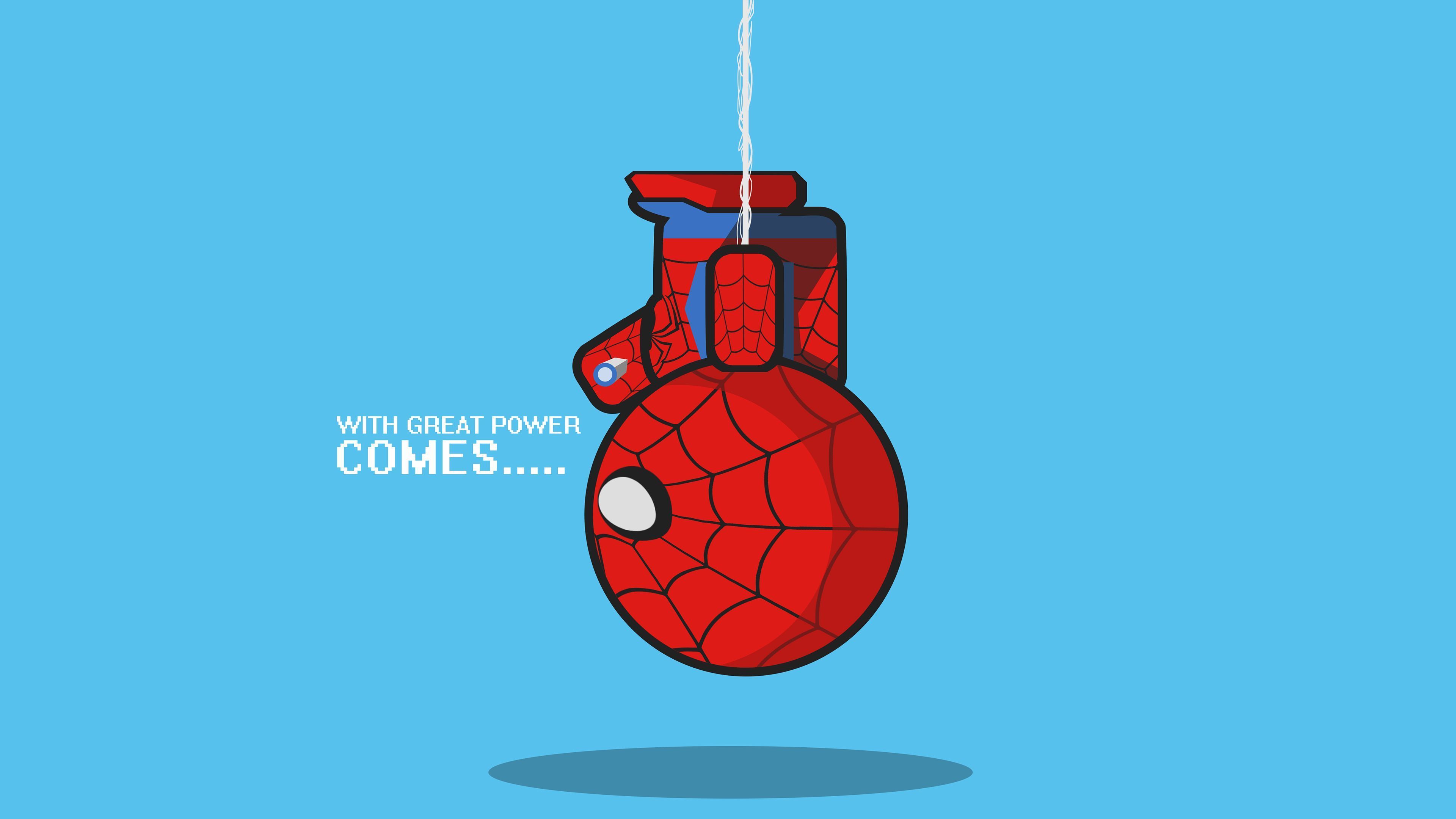 3840x2160 Spiderman Hanging Upside Down, HD Superheroes, 4k Wallpaper, Image, Background, Photo and Picture