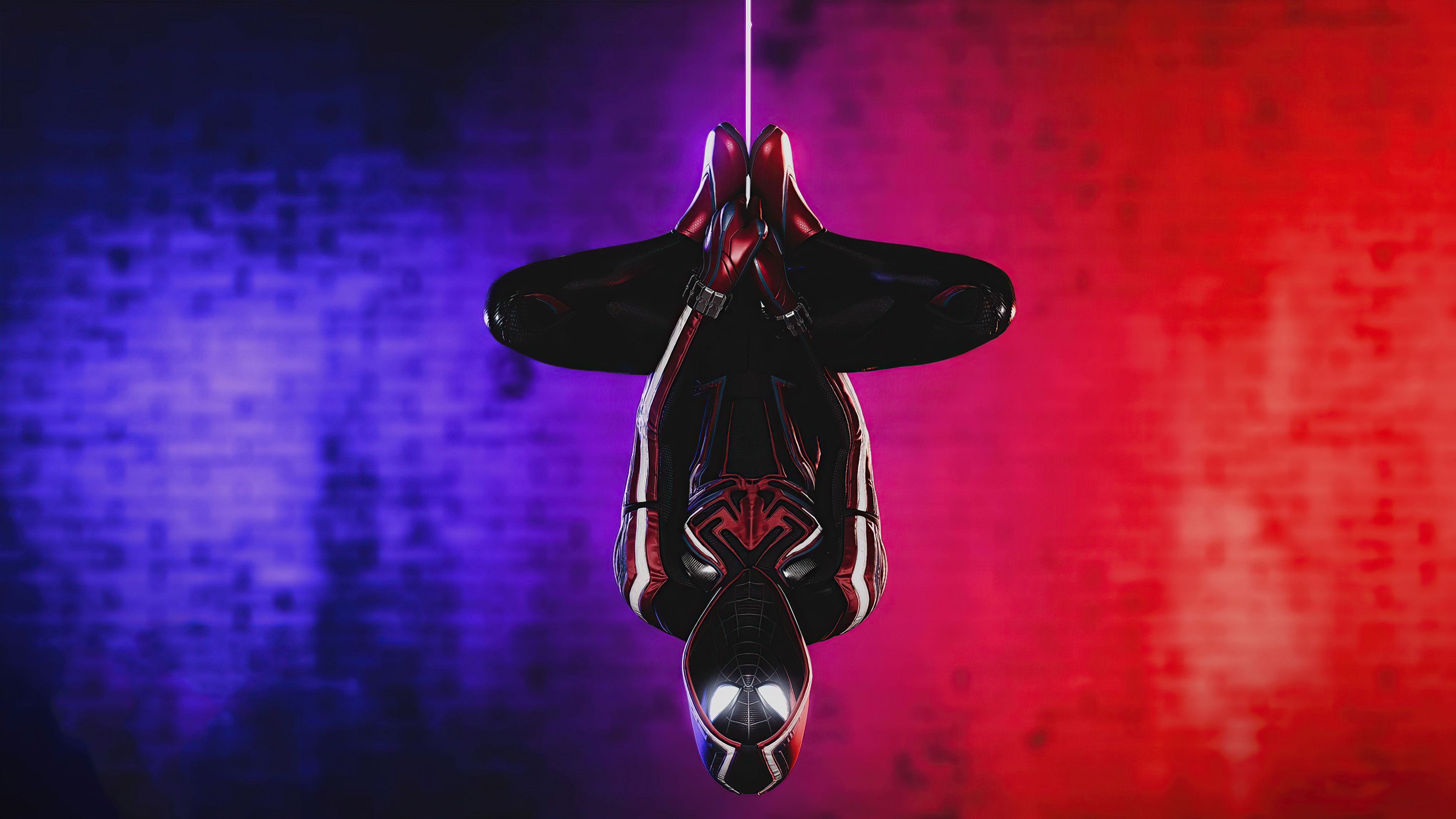 3840x2160 Free download Miles Morales Spider Man 4k Ultra HD Wallpaper Background Image [3840x2160] for your Desktop, Mobile & Tablet. Explore Spiderman Upside Down Wallpaper. Smack Down Wallpaper, Spiderman Wallpaper, Spiderman Wallpaper