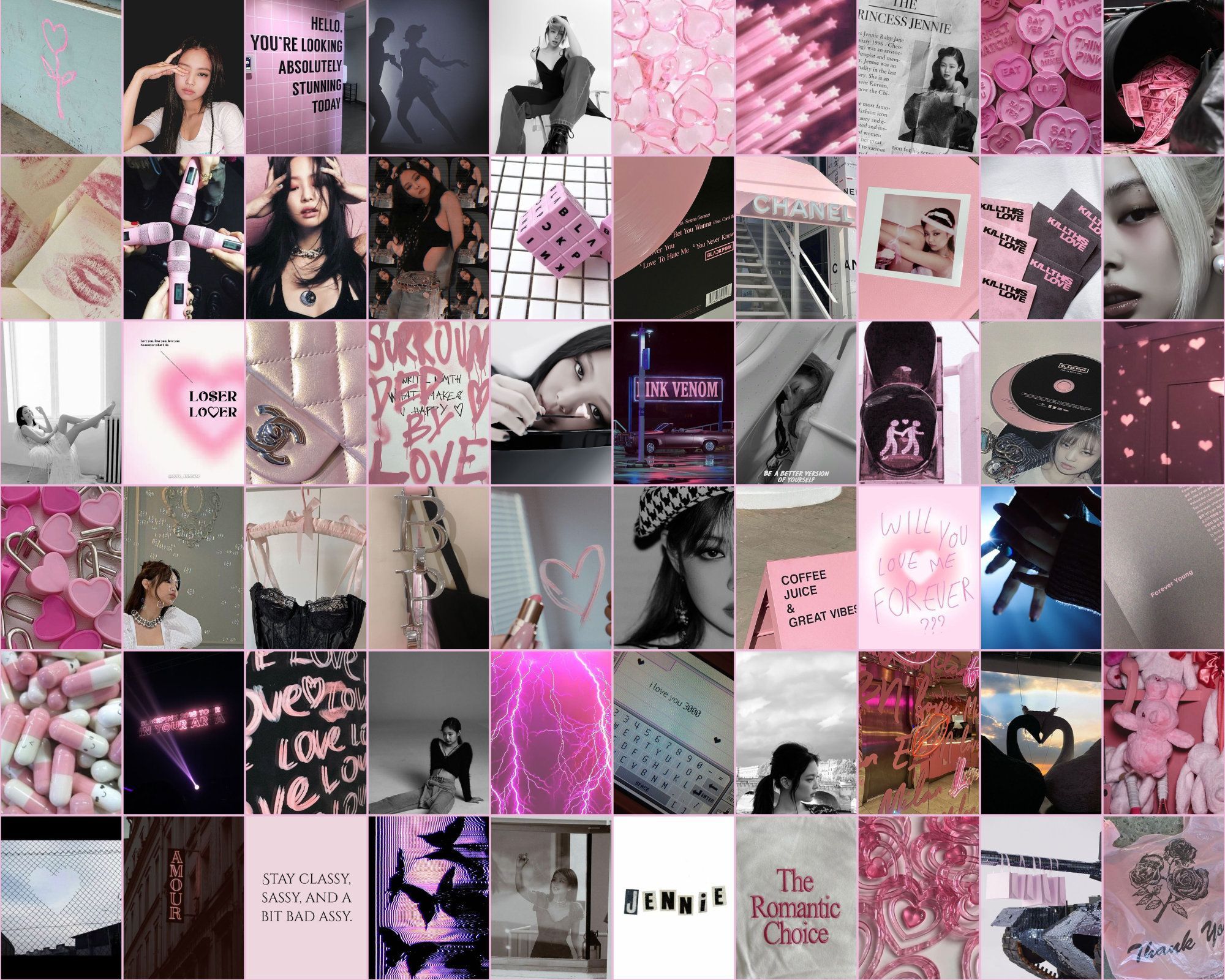 Blackpink Collage Wallpapers - Top Free Blackpink Collage Backgrounds ...