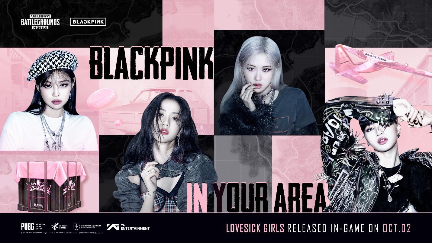 1430x805 Blackpink's Latest Song Lovesick Girls Released In PUBG Mobile As Part Of Special Collaboration