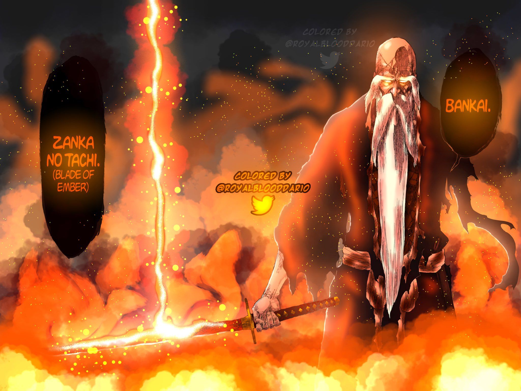 Yamamoto Bleach Wallpapers Top Free Yamamoto Bleach Backgrounds
