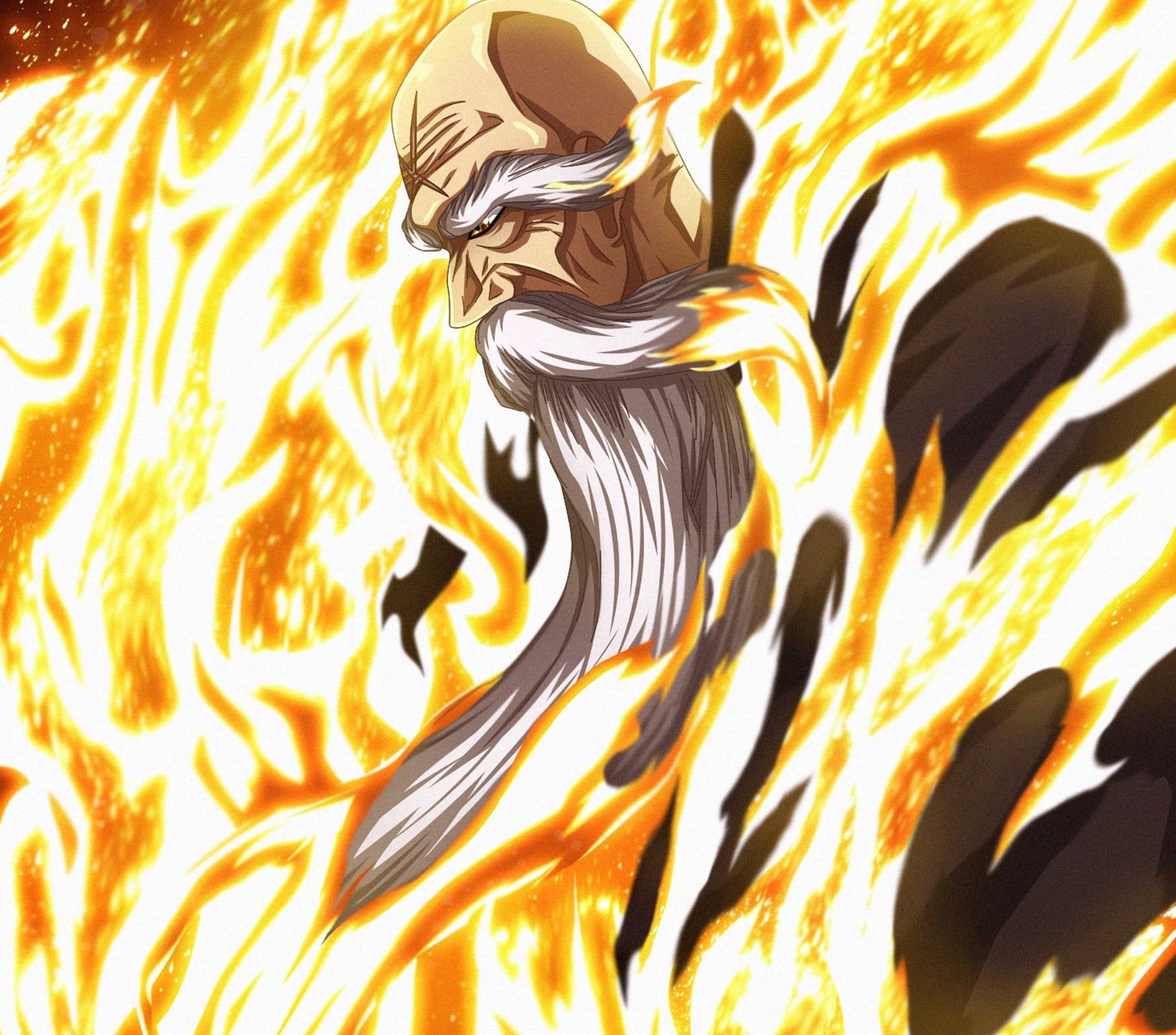 1920x1690 Wallpaper / Genryūsai Shigekuni Yamamoto, Bleach, 1080P free download