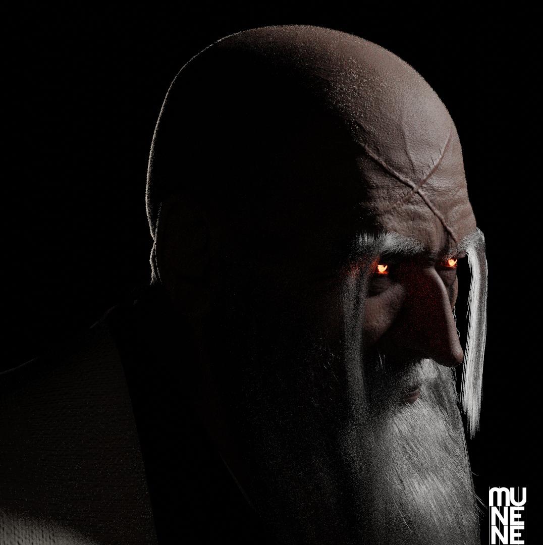 1076x1080 Bleach Fanart of Yamamoto Genryusai