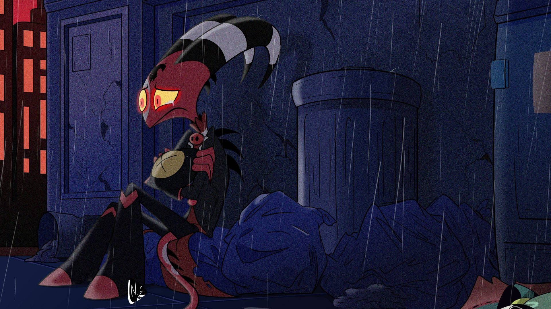 1920x1080 Download Helluva Boss Lonely Blitzo Wallpaper