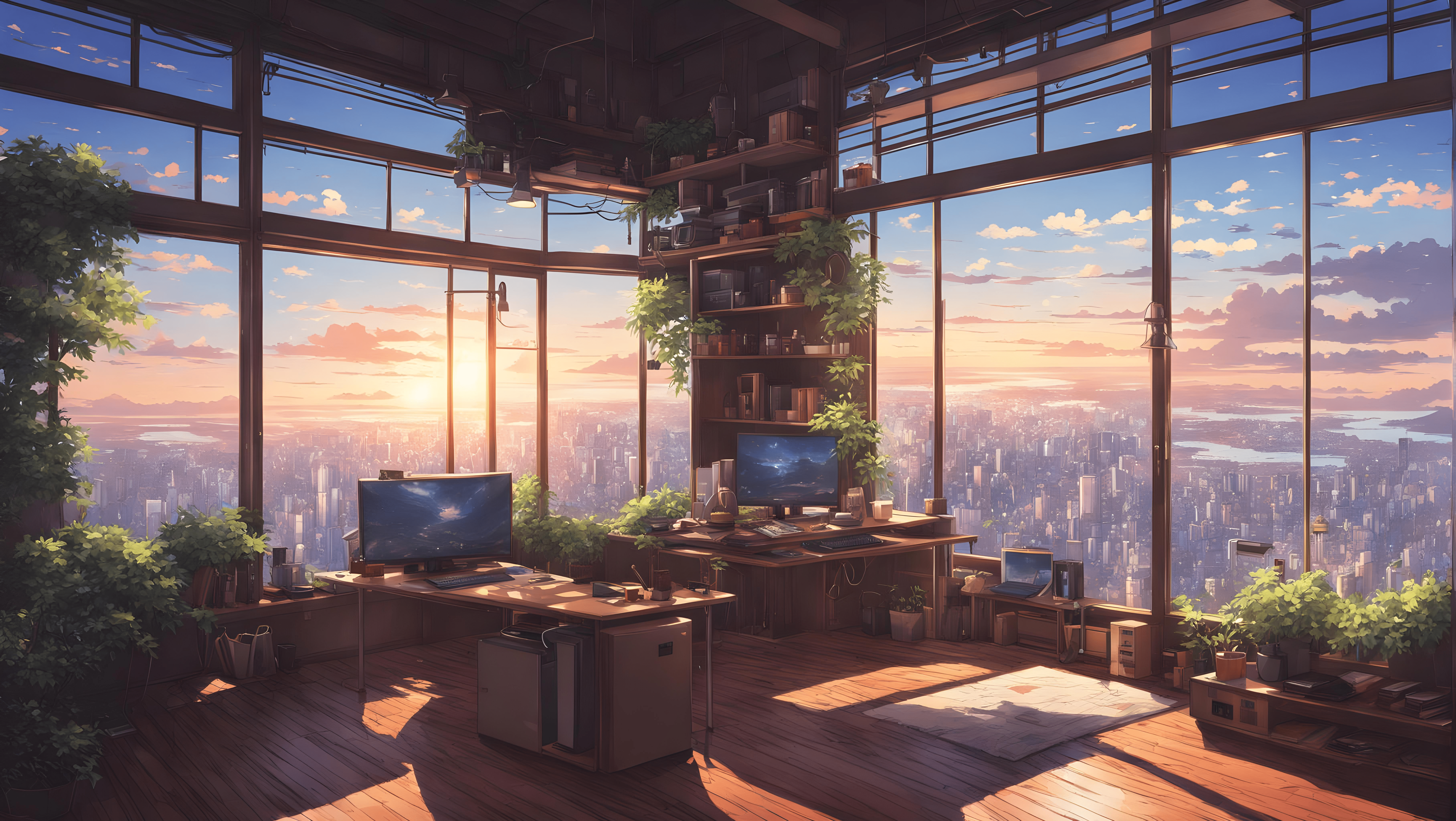 7264x4096 Lofi HD Wallpaper and Background