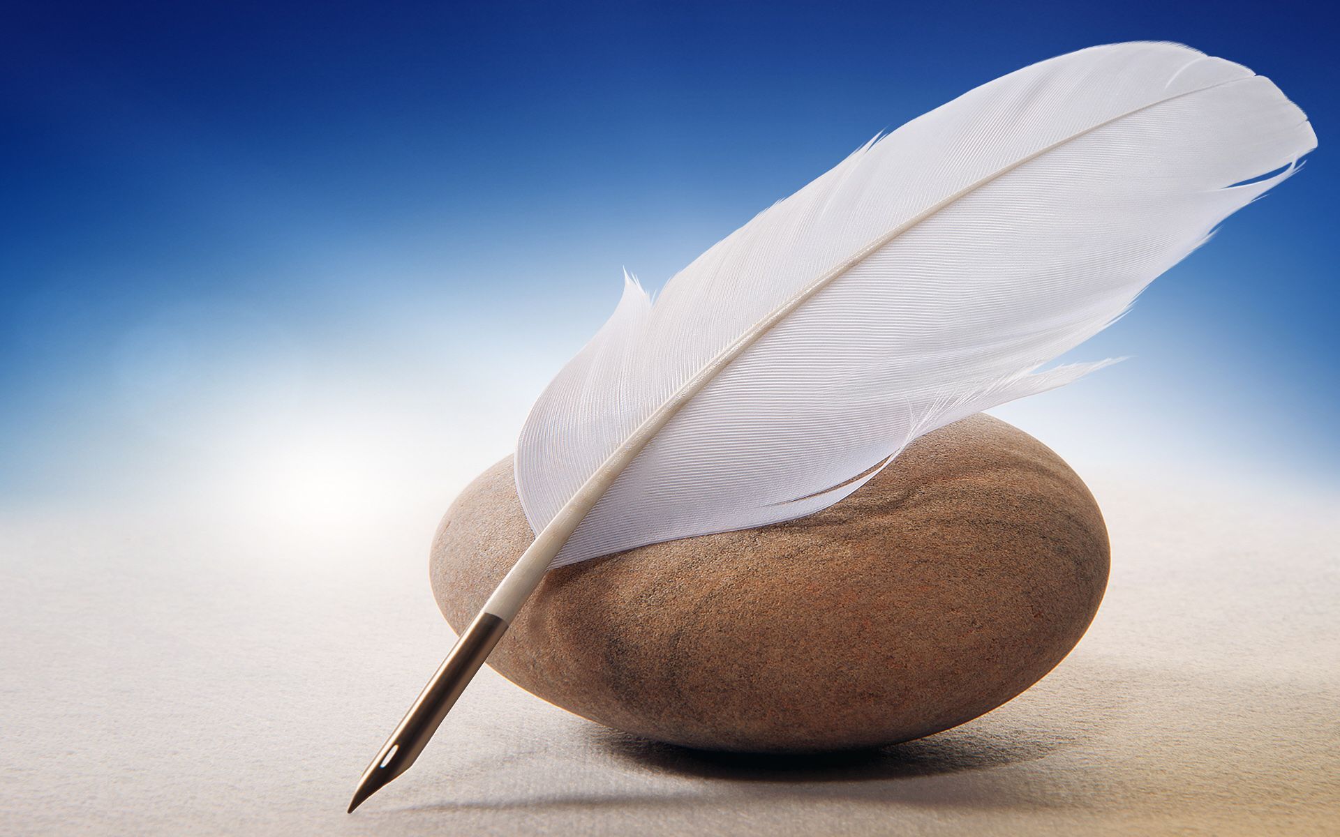 1920x1200 Feather Pen HD wallpaper