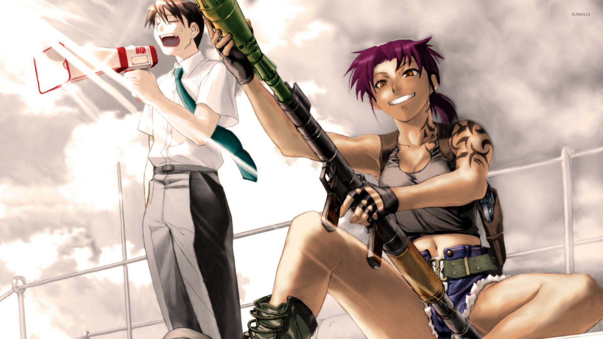 1920x1080 Revy and Rock Lagoon wallpaper wallpaper