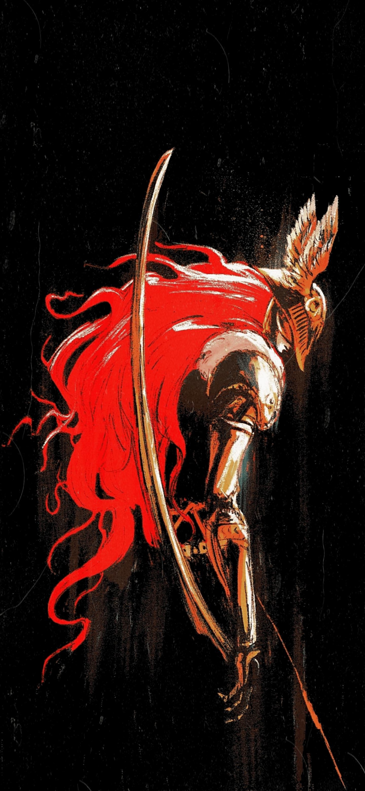 1440x3120 Malenia phone wallpaper