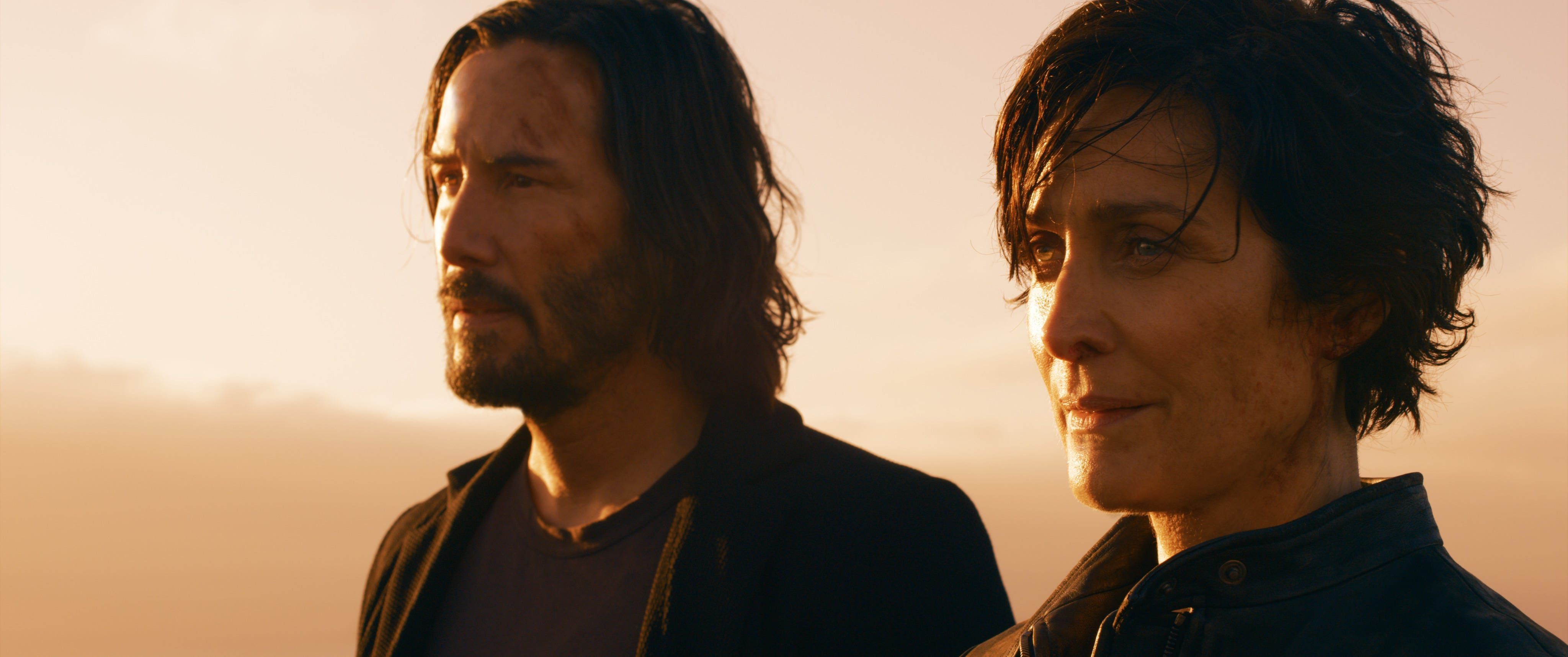 4096x1716 Matrix Resurrections': Carrie Anne Moss Rises Again With Keanu Reeves