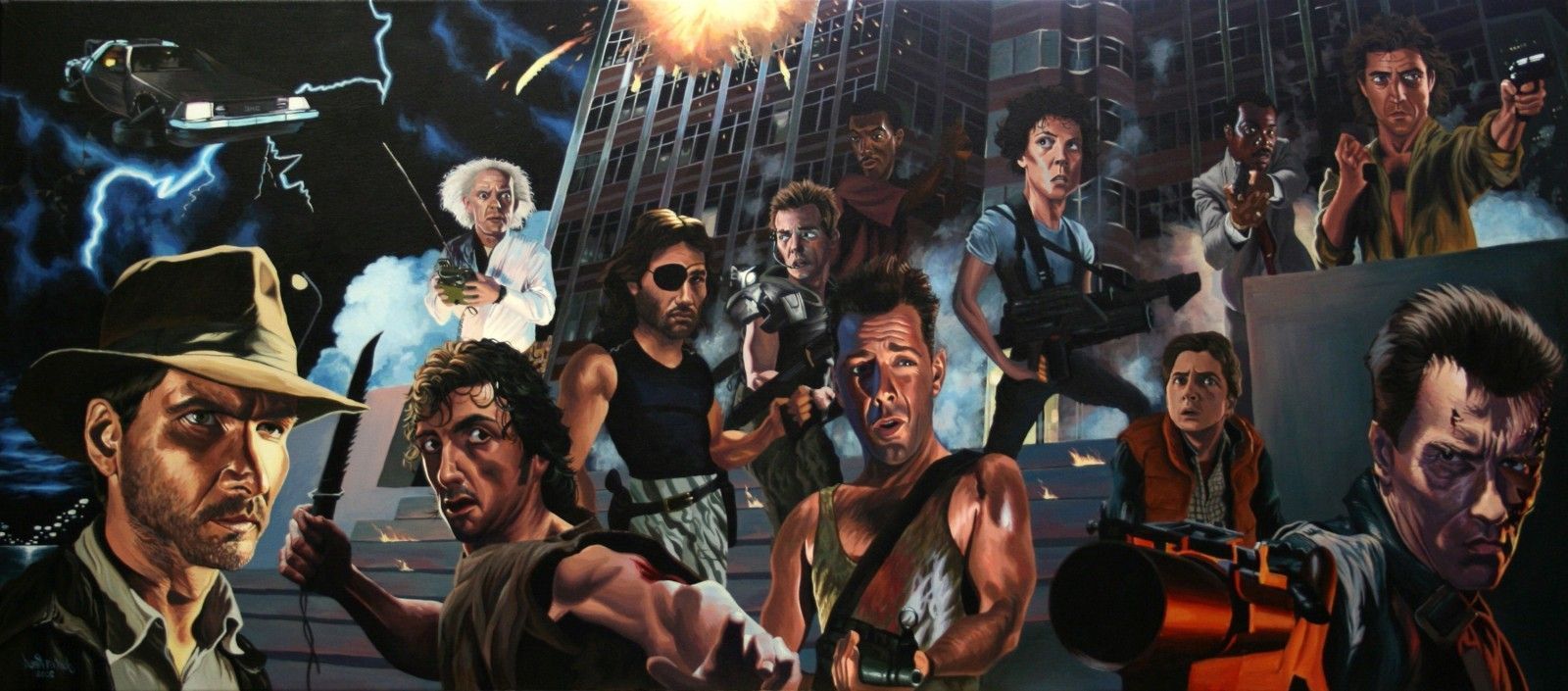 1600x705 Escape From New York Wallpaper